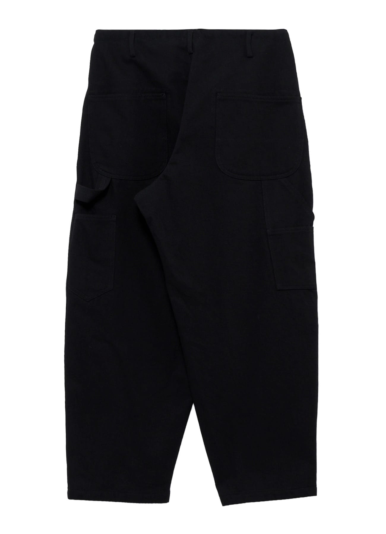 barbara i gongini ペイントパンツ 11OZ BLACK DENIM PAINTER PANTS(XS Black): Yohji Yamamoto POUR