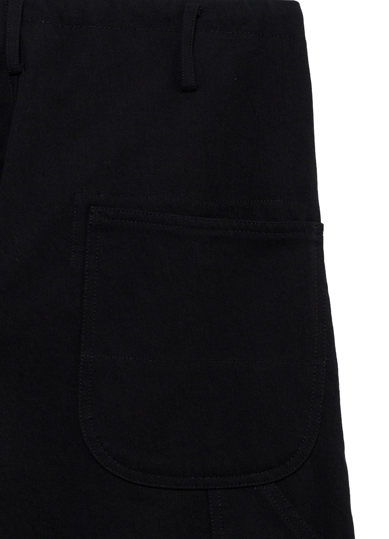 11OZ BLACK DENIM PAINTER PANTS