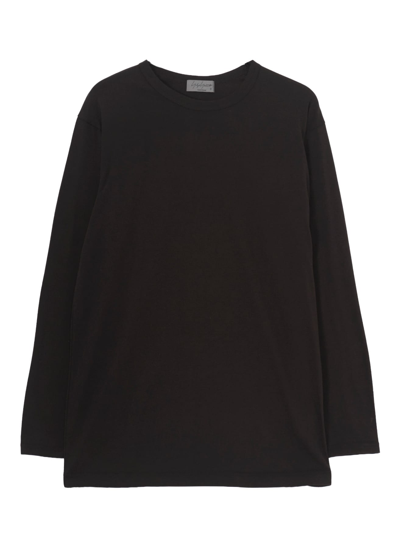 SOFT SINGLE JERSEY ROUND NECK LS TEE