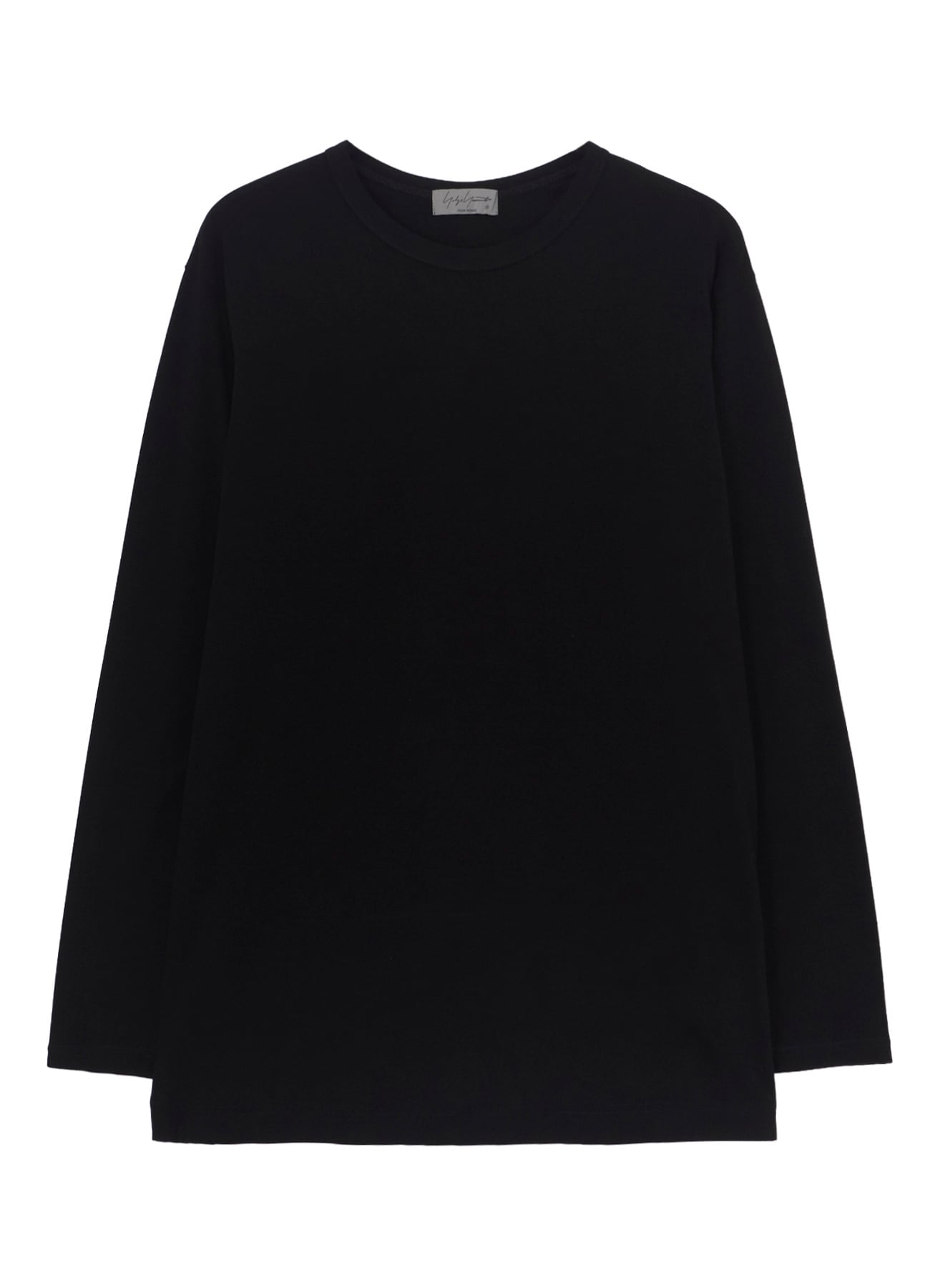 SOFT SINGLE JERSEY ROUND NECK LS TEE