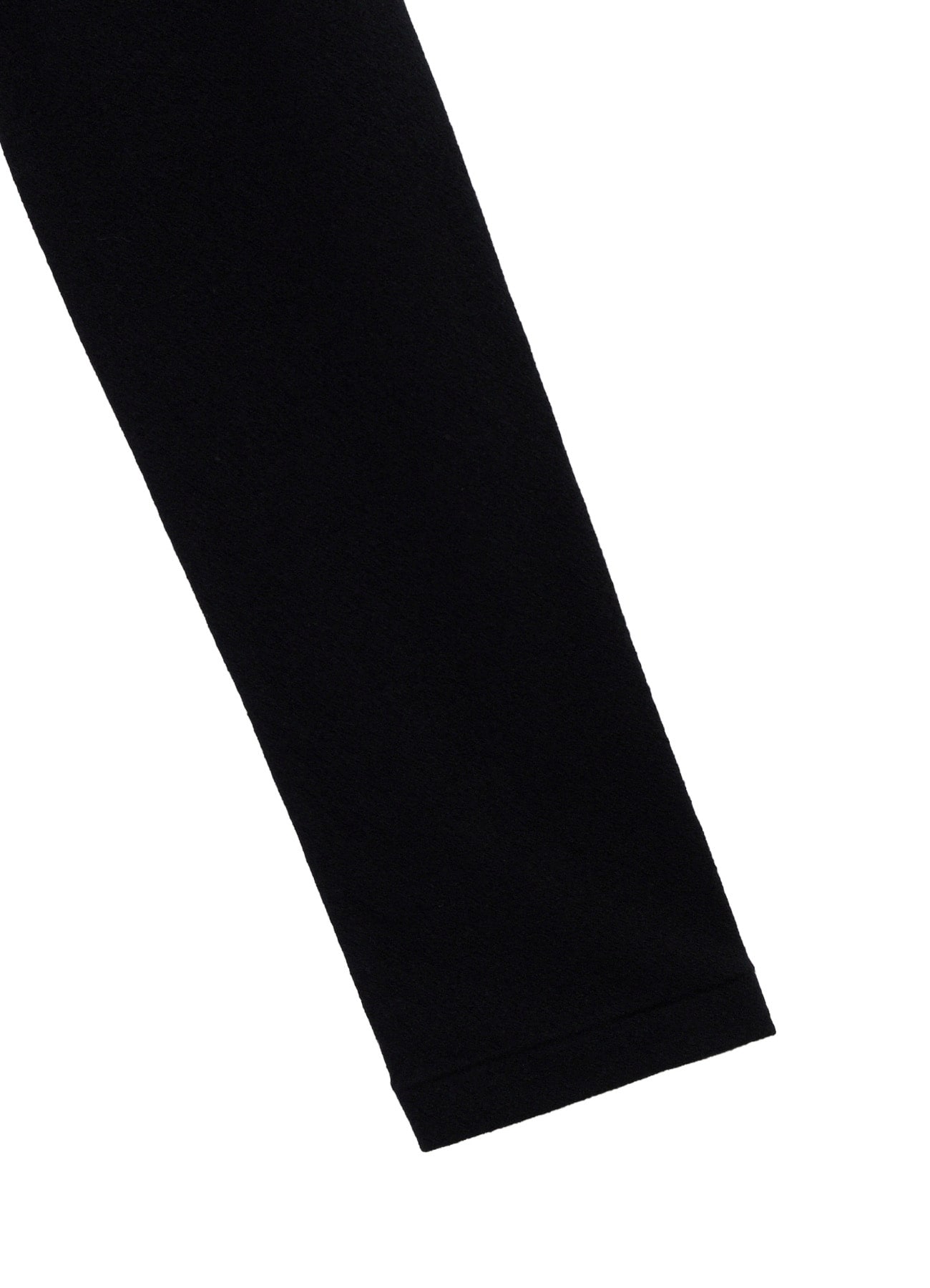 140S WOOL SINGLE JERSEY  LAYERED COLLAR TURTLENECK PO