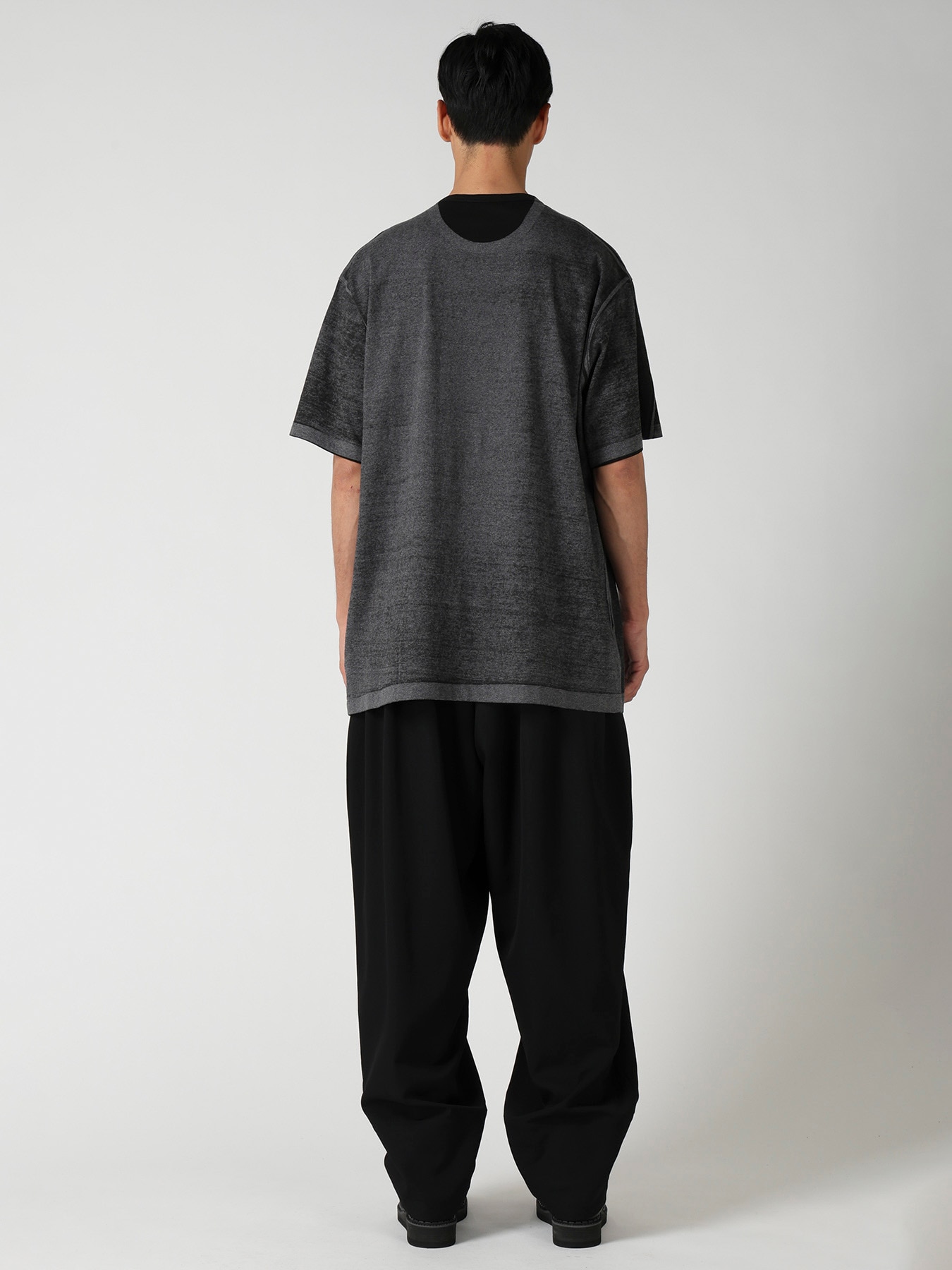 DENSE SINGLE JERSEY ROUND NECK SHORT SLV T