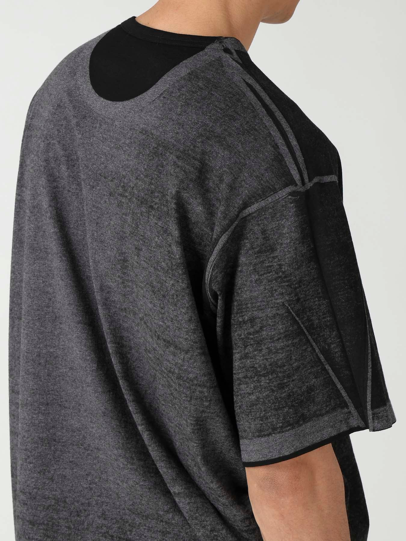 DENSE SINGLE JERSEY ROUND NECK SHORT SLV T