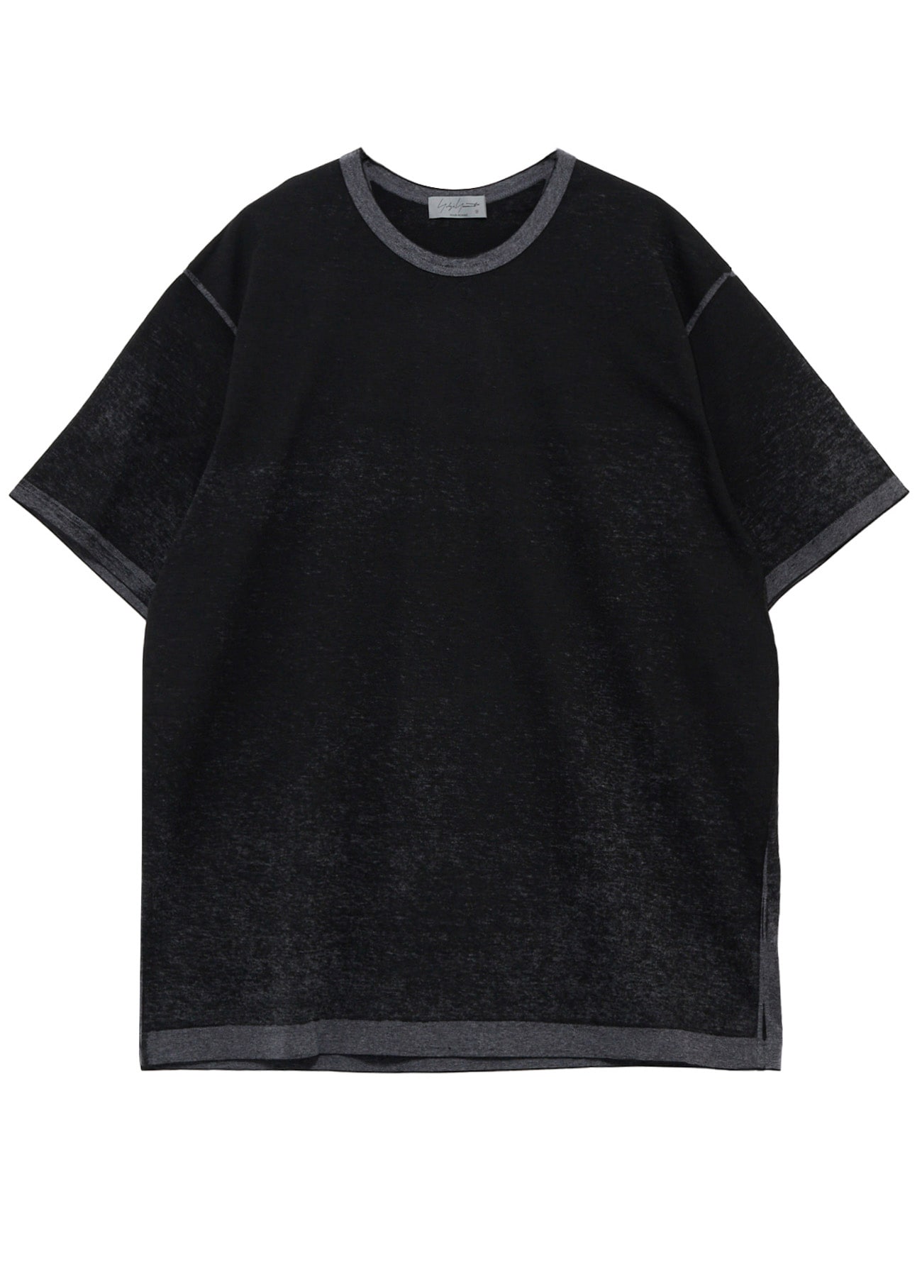 DENSE SINGLE JERSEY ROUND NECK SHORT SLV T