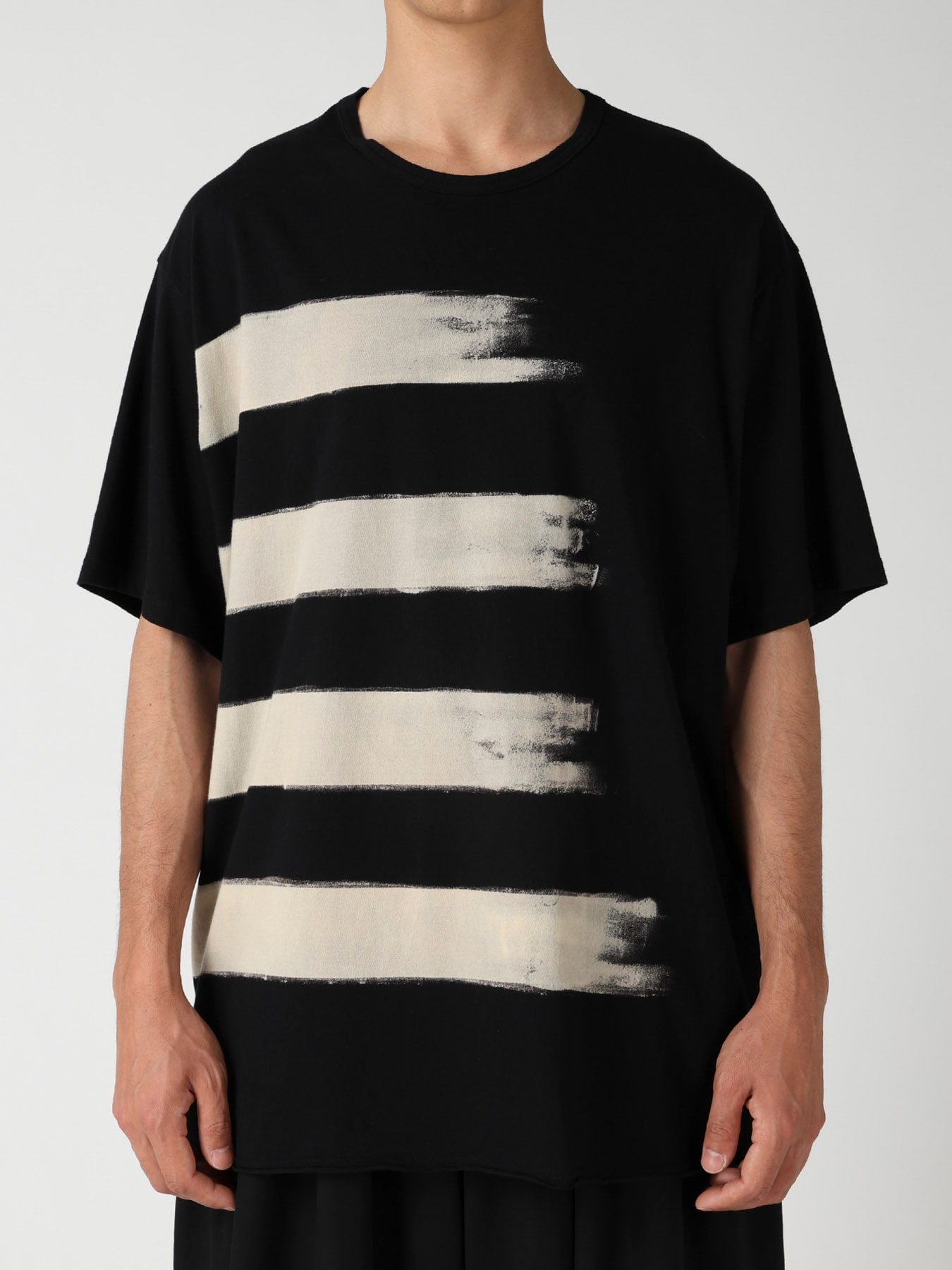COTTON SINGLE JERSEY ROUND NECK SHORT SLV T