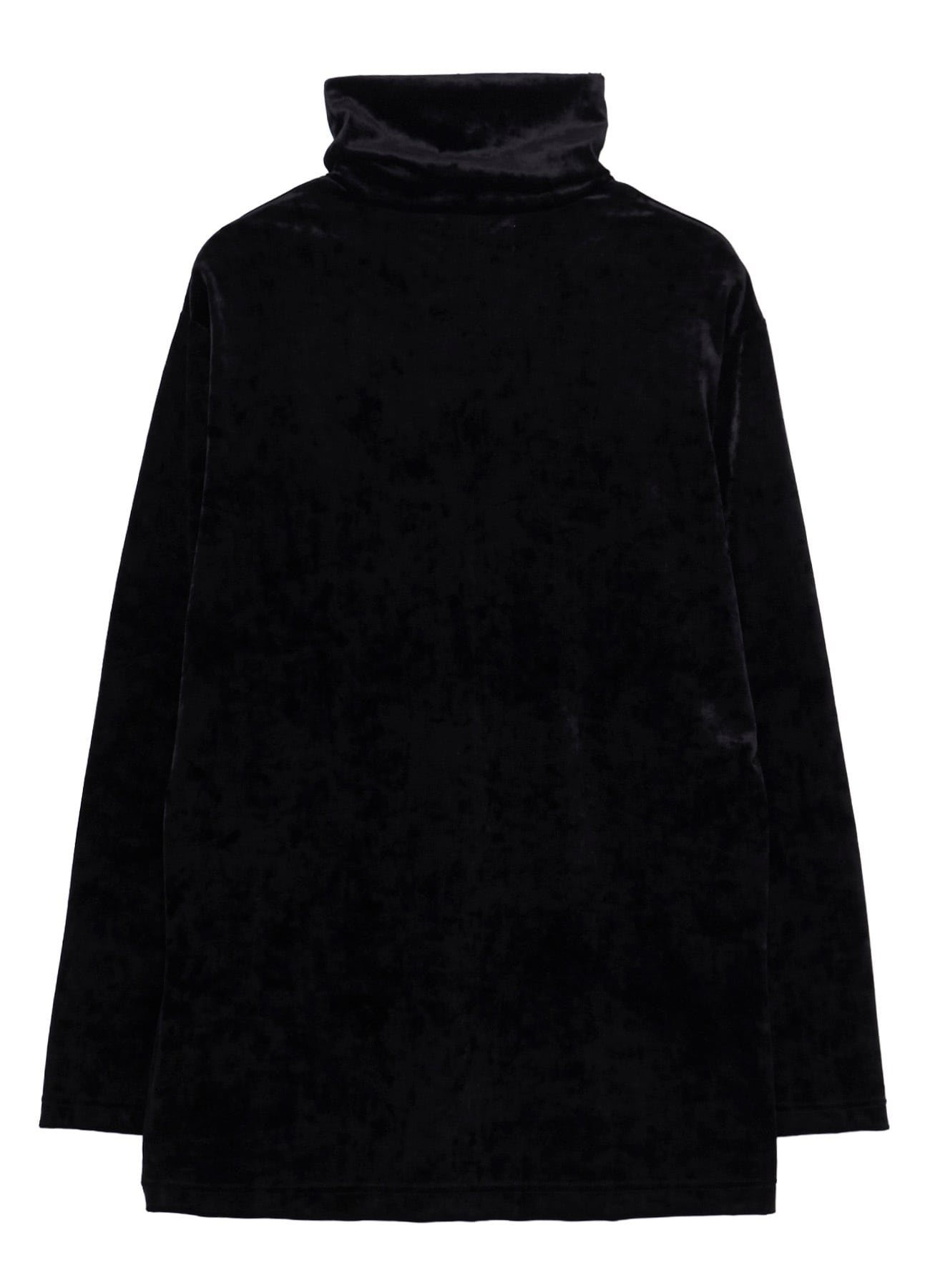 CRUSH VELOUR HIGH NECK LONG SLV