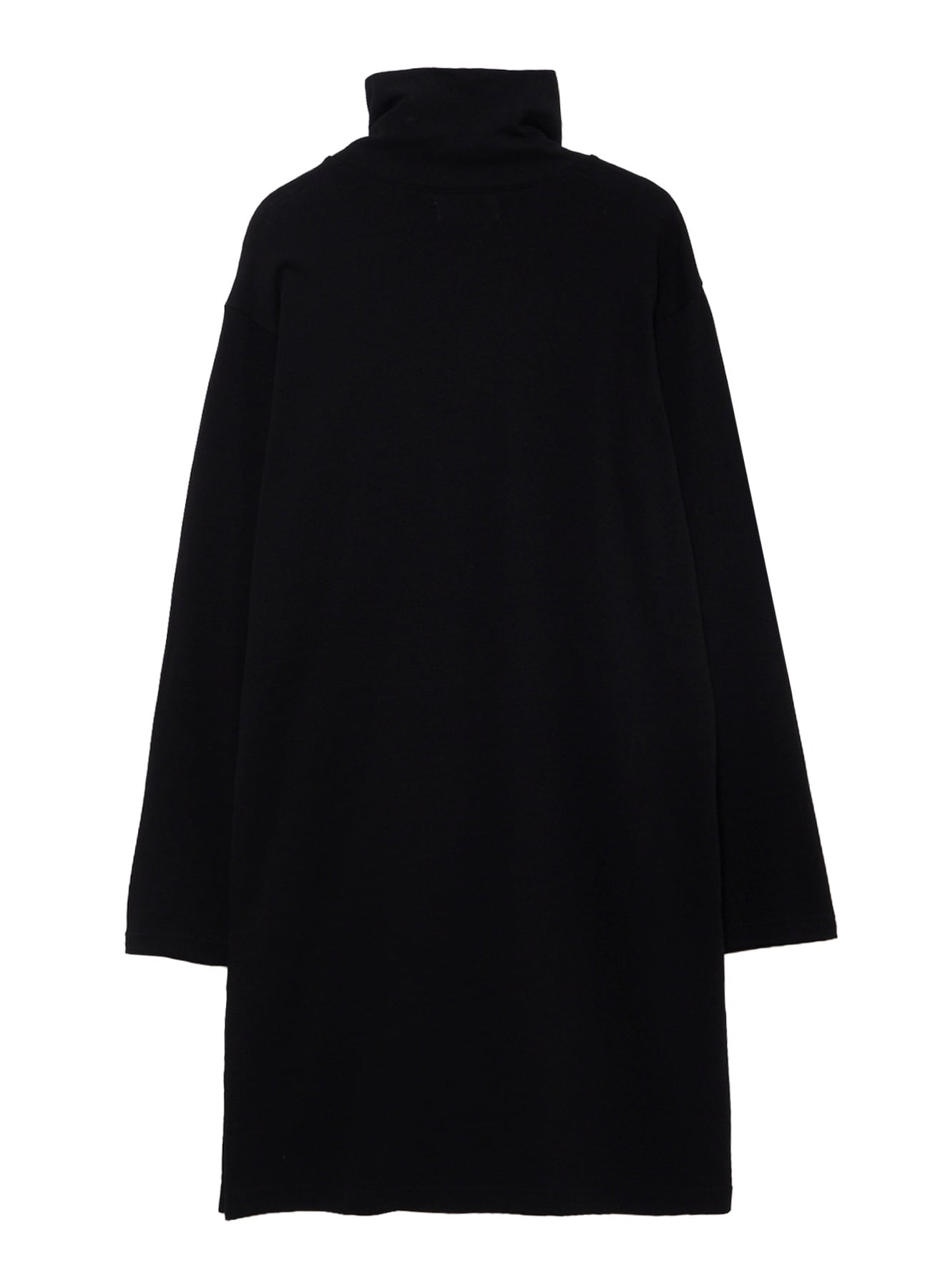14.5 SINGLE JERSEY  SIDE SLIT HIGH NECK PO
