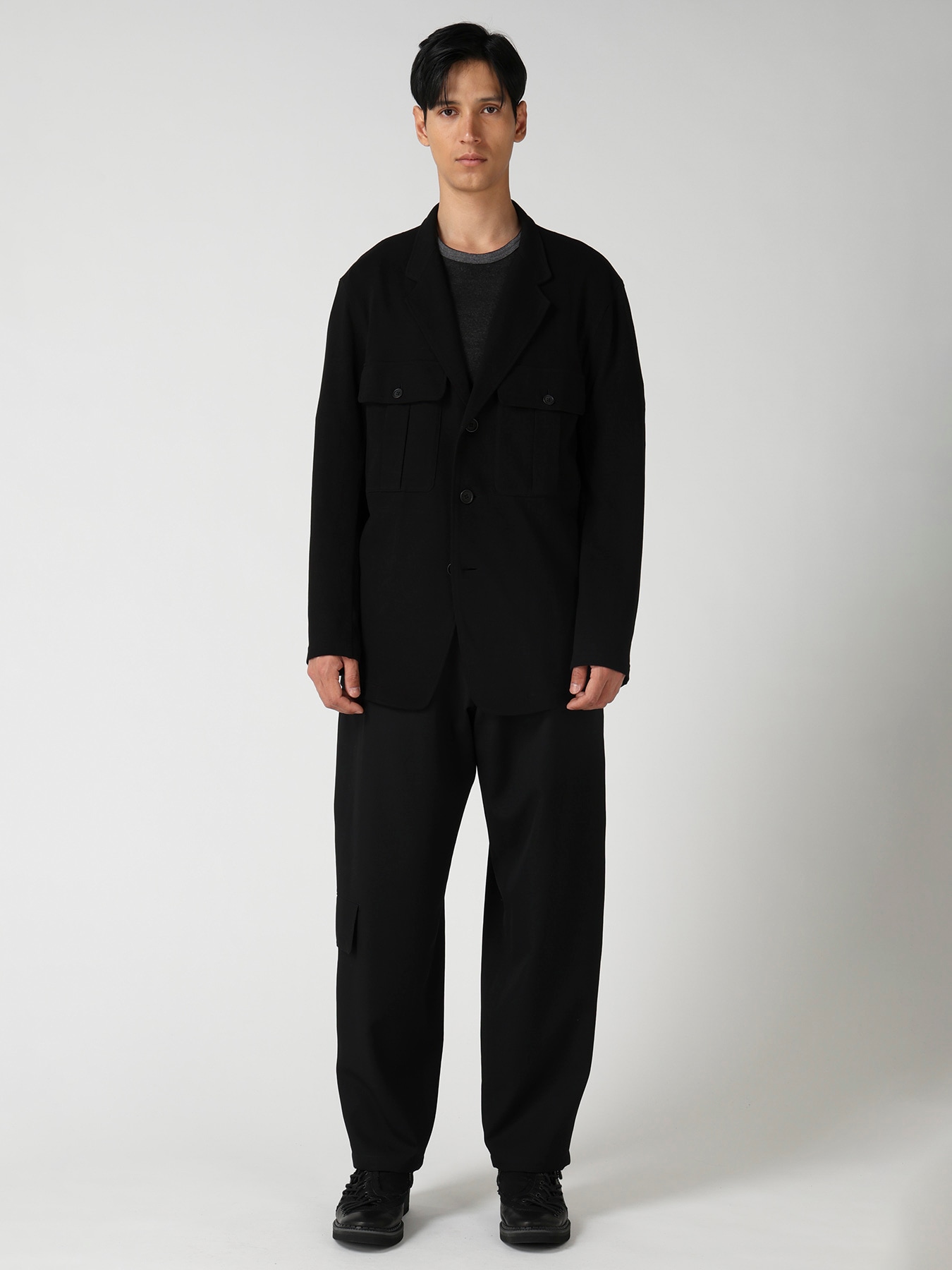 14.5 SINGLE JERSEY  3BUTTON JACKET