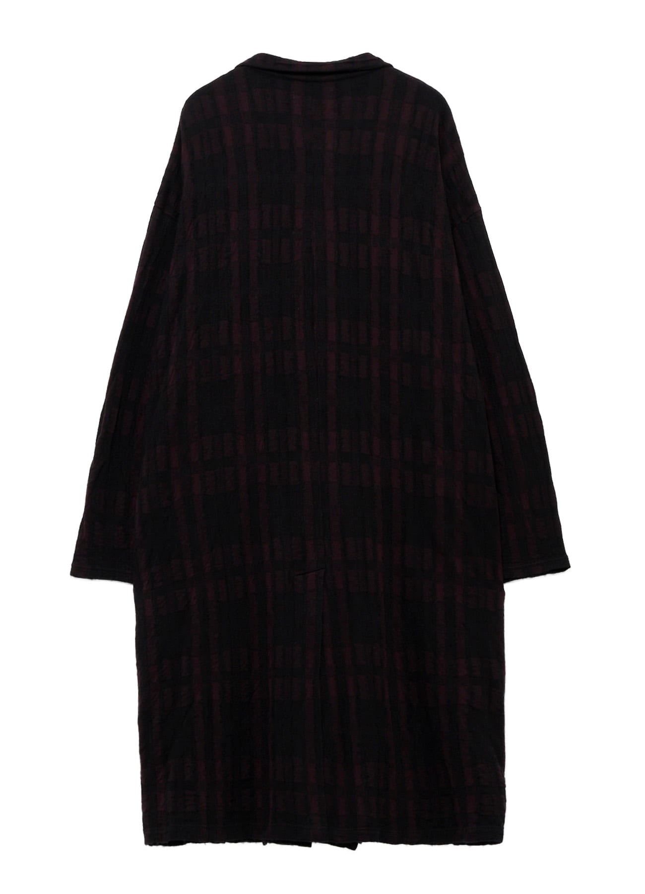 CW PLAID JQ 3BUTTONS COAT