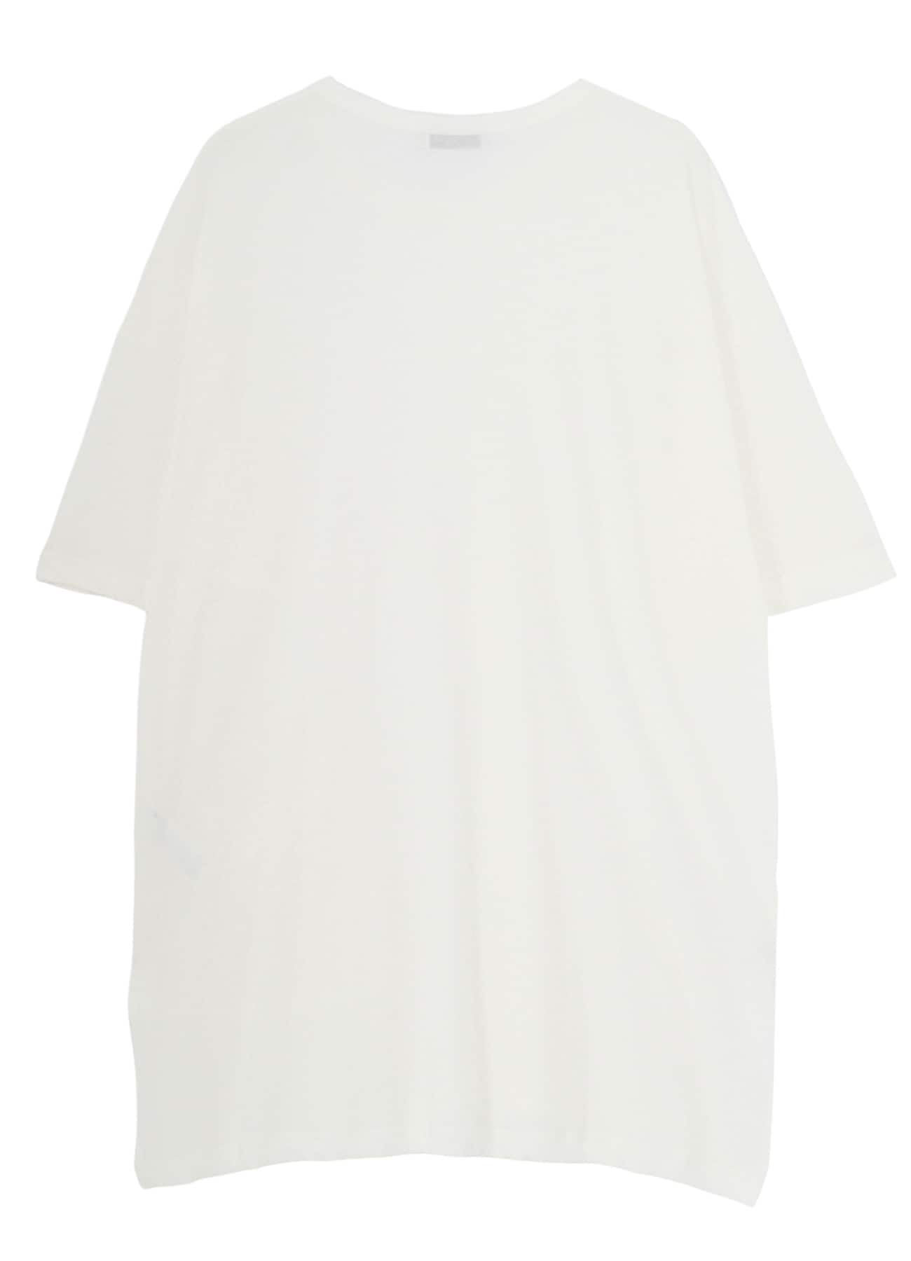 HARD TWISTED SINGLE JERSEY  POCKET SIDE SLIT SHORT SLEEVE T