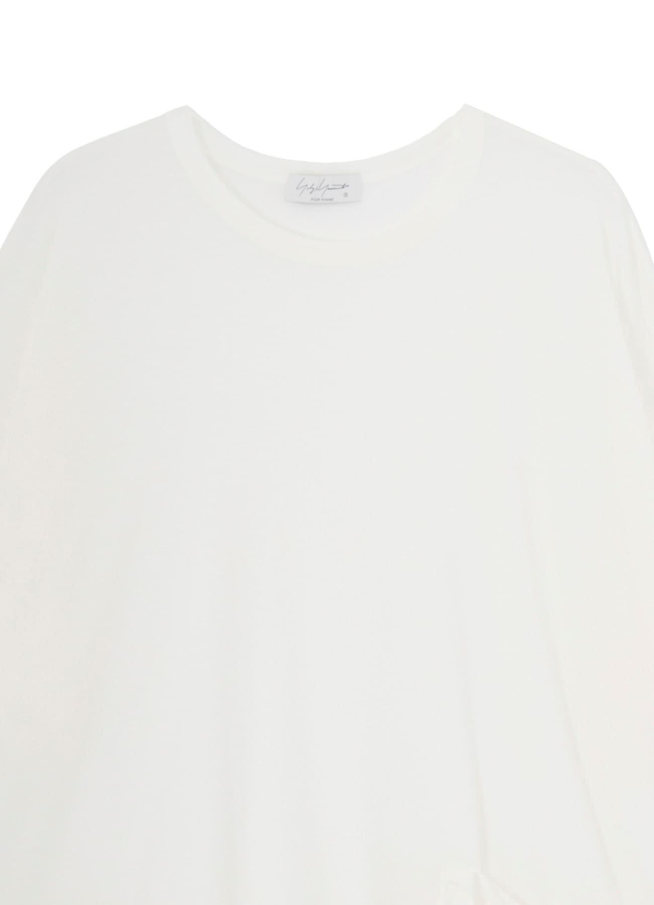 HARD TWISTED SINGLE JERSEY  POCKET SIDE SLIT SHORT SLEEVE T