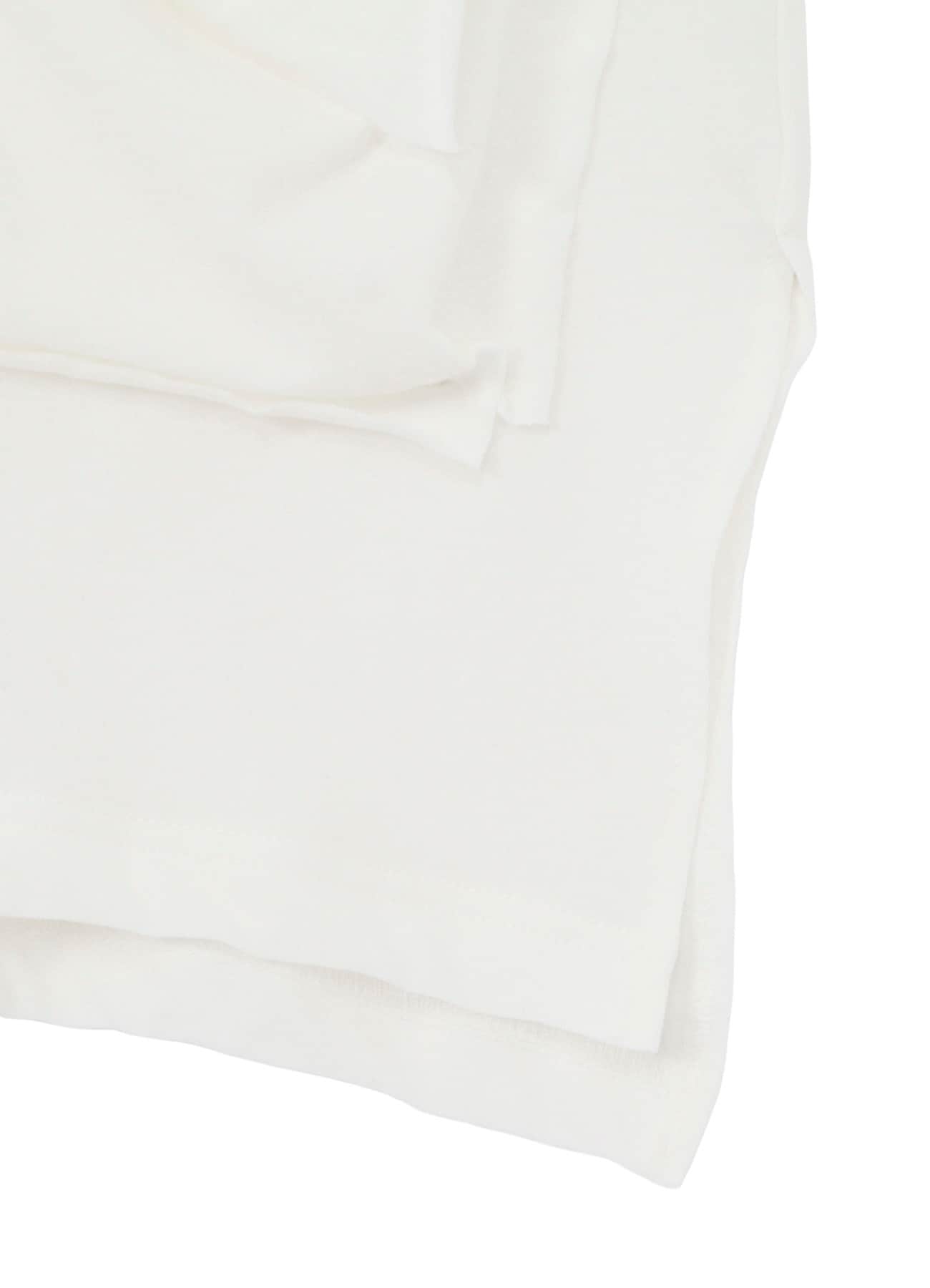 HARD TWISTED SINGLE JERSEY  POCKET SIDE SLIT SHORT SLEEVE T
