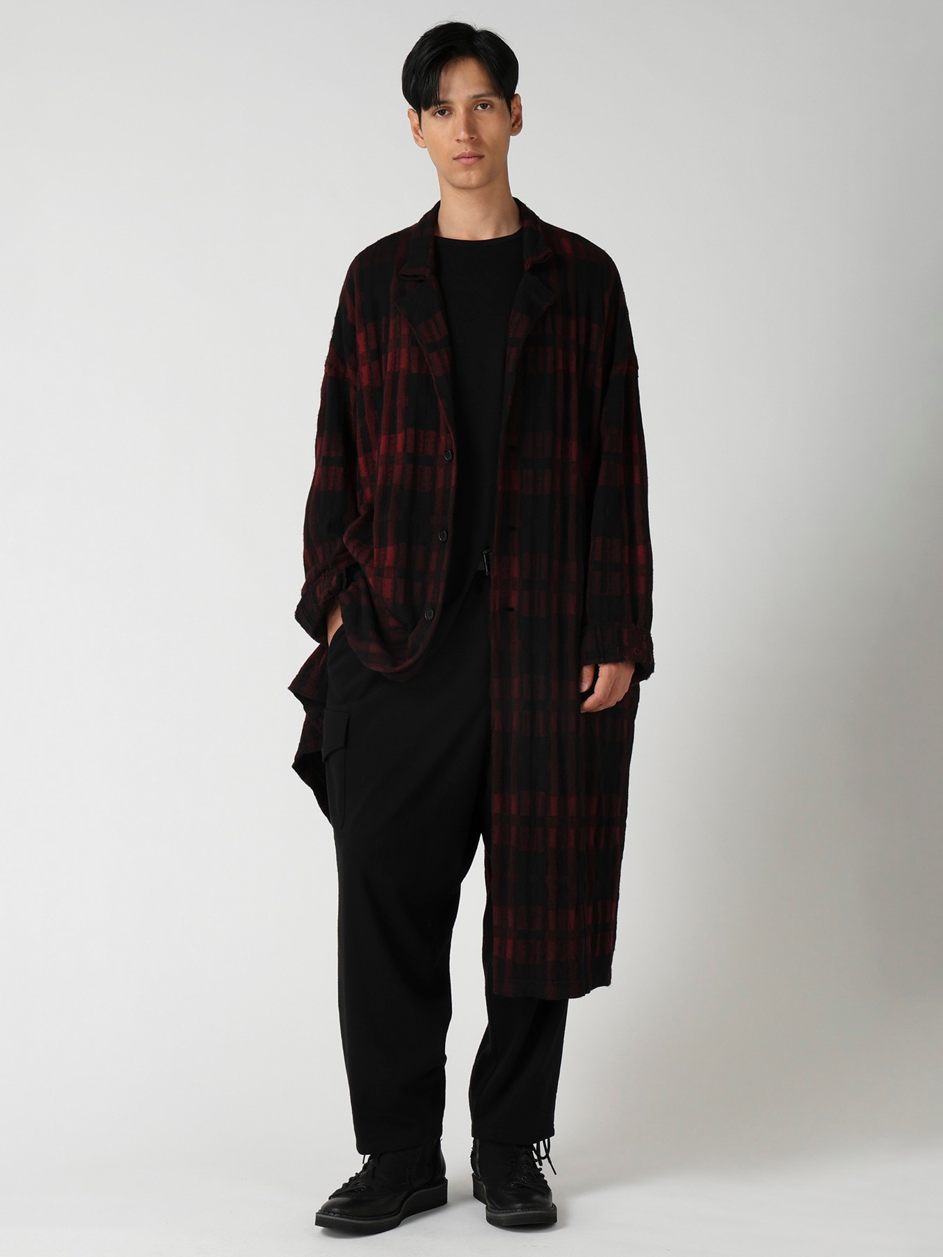 SLUB SINGLE JERSEY GUSSET CARGO PANTS