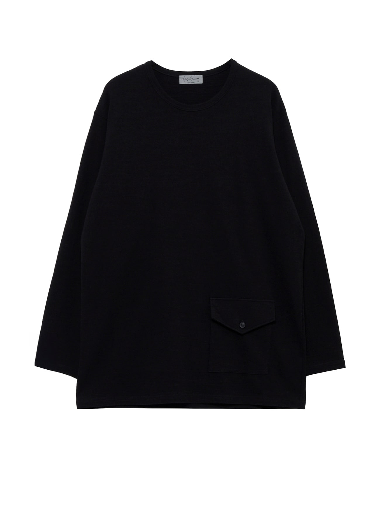 SLUB SINGLE JERSEY FLAP POCKET SHORT SLEEVE PO