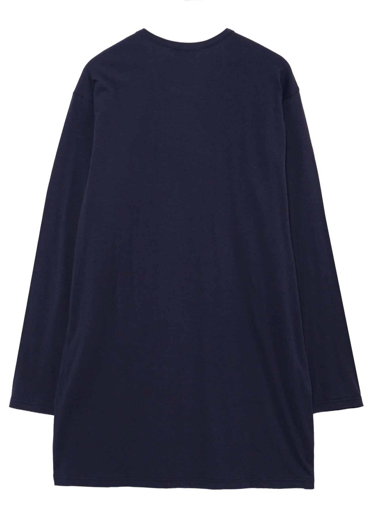 30/- COTTON SINGLE JERSEY SIDE SLIT LONG SLEEVE PO