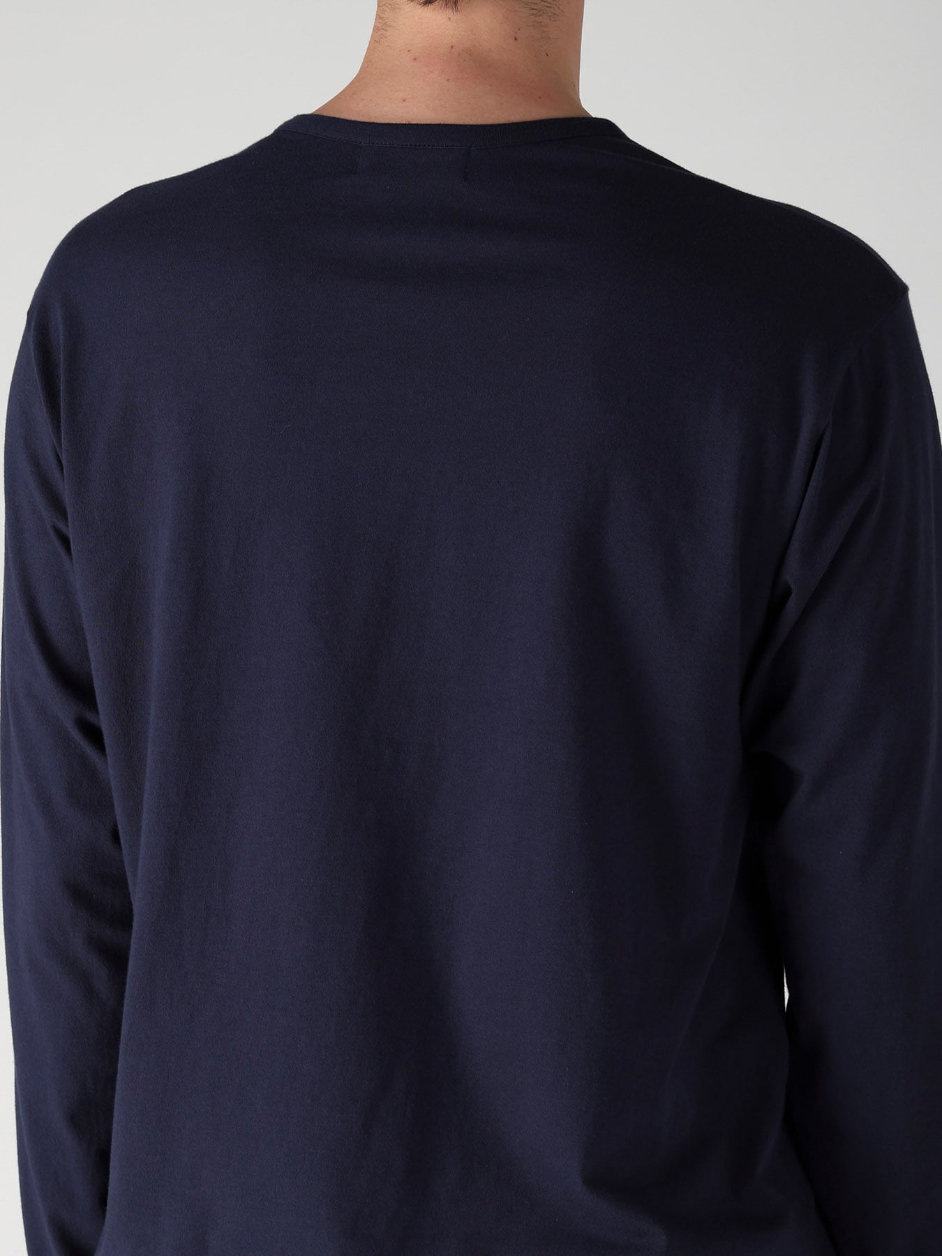 30/- COTTON SINGLE JERSEY HENRY NECK LONG SLEEVE PO