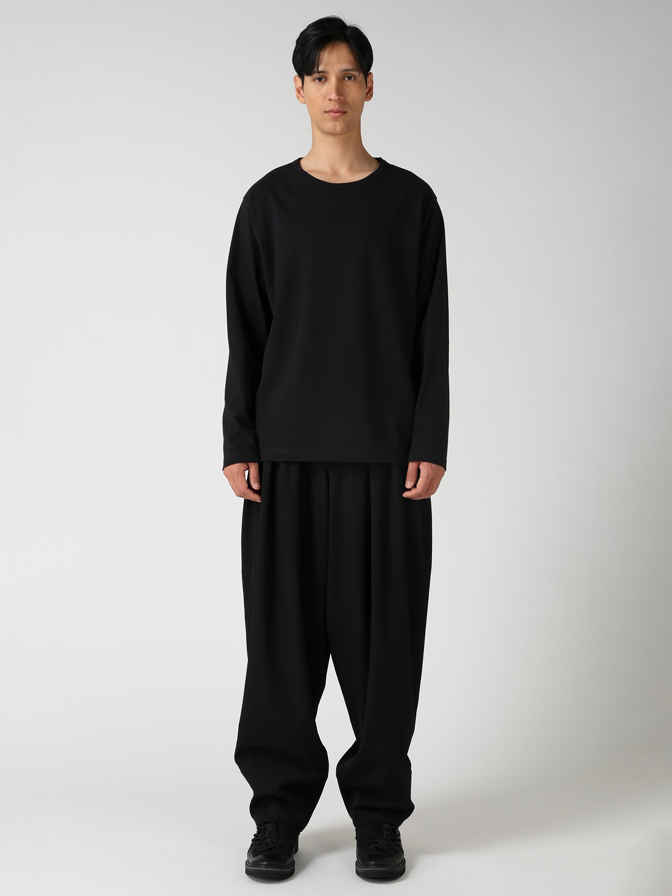 SINGLE JERSEY RE LOGO PT LONG SLEEVE