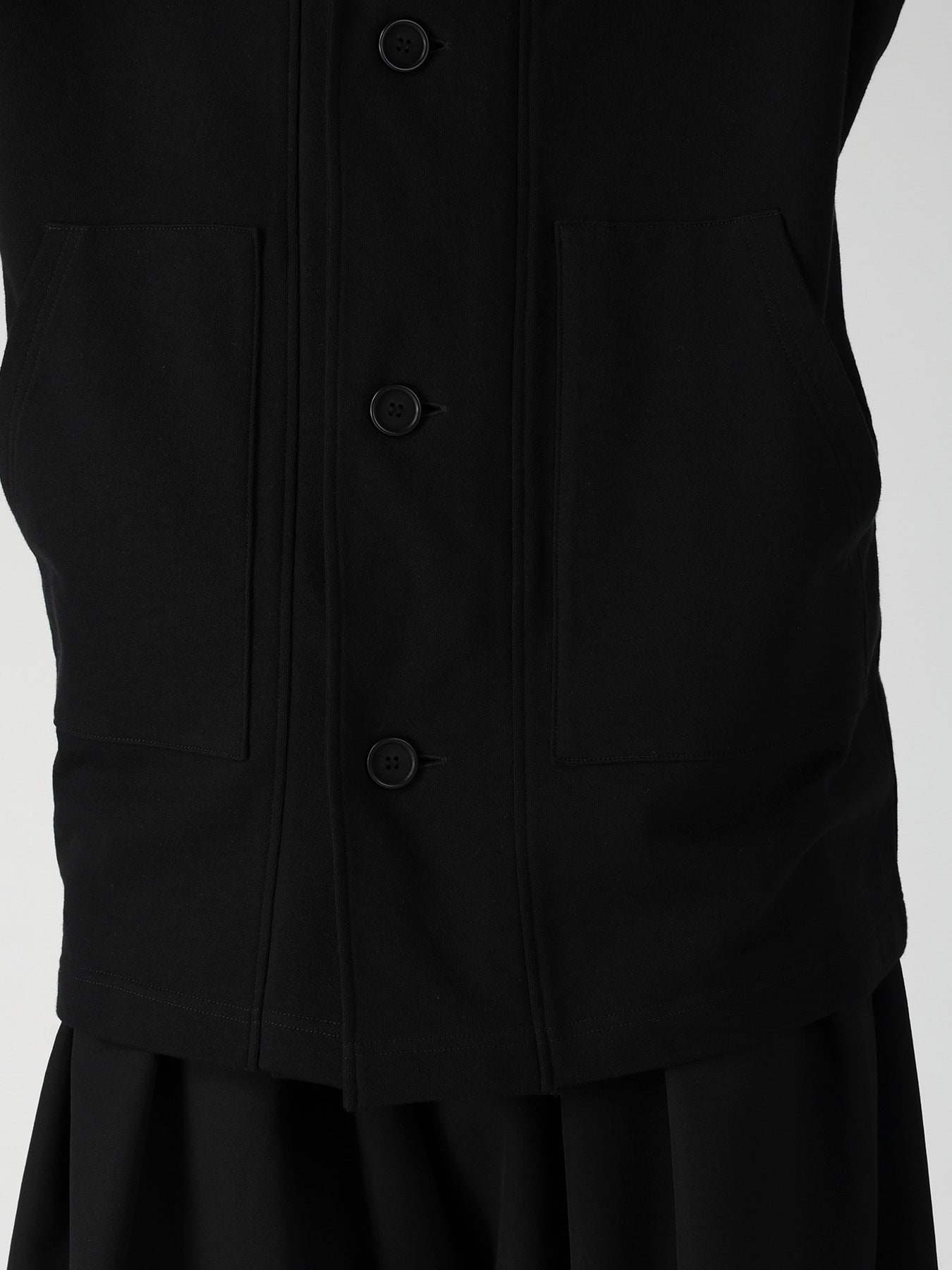 40/20 MINI FRENCH TERRY  HOODED COAT
