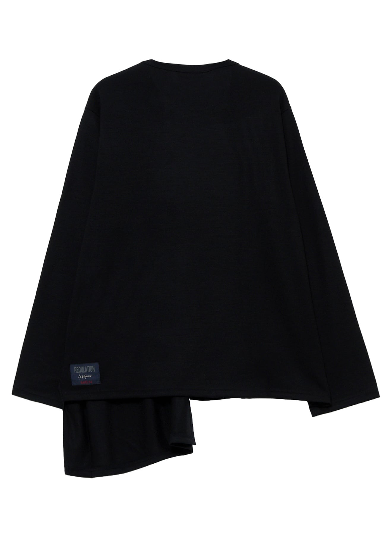 MILLED SINGLE JERSEY RE DIAGONAL PANEL LING SLEEVE