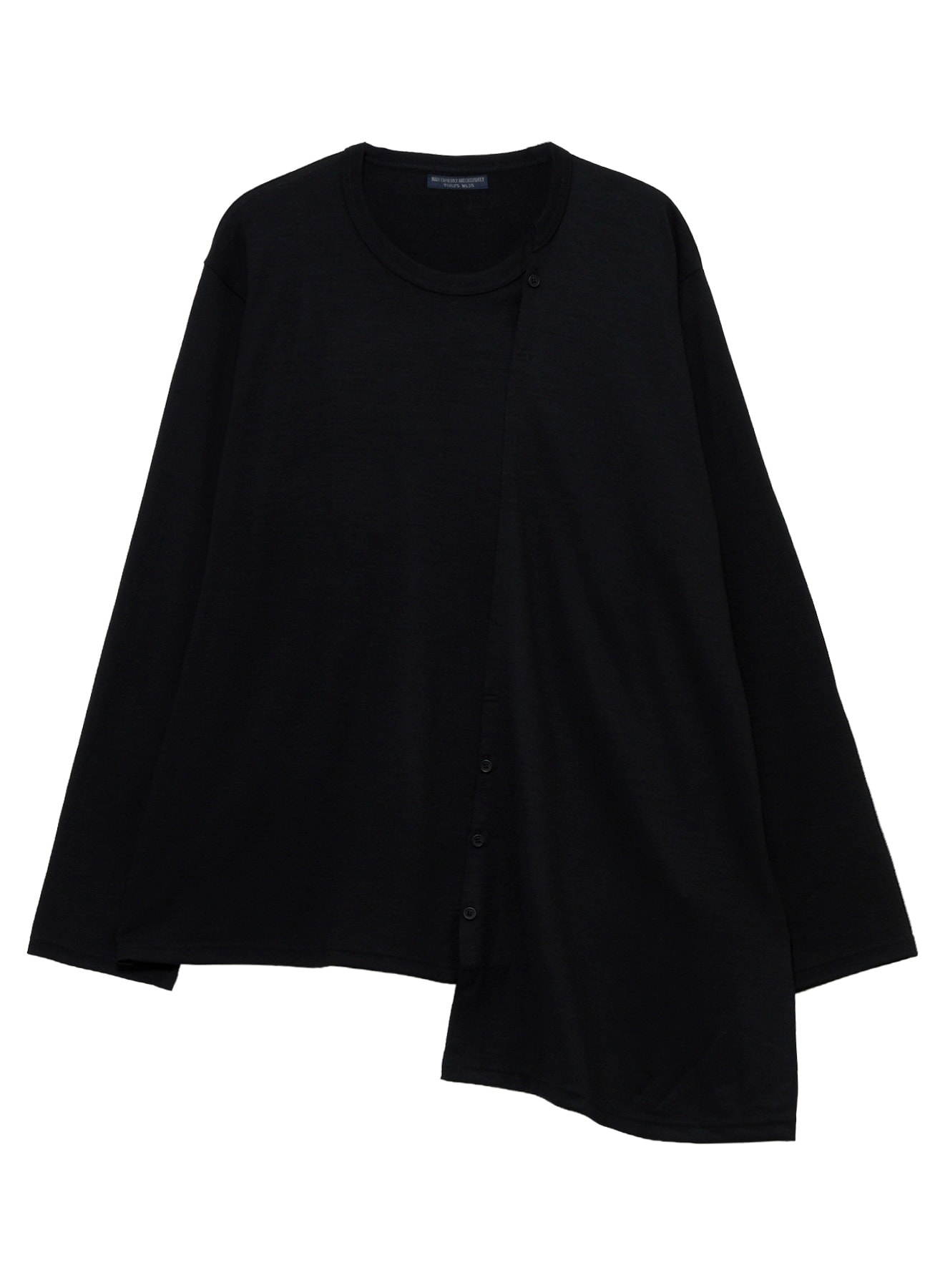 MILLED SINGLE JERSEY RE DIAGONAL PANEL LING SLEEVE