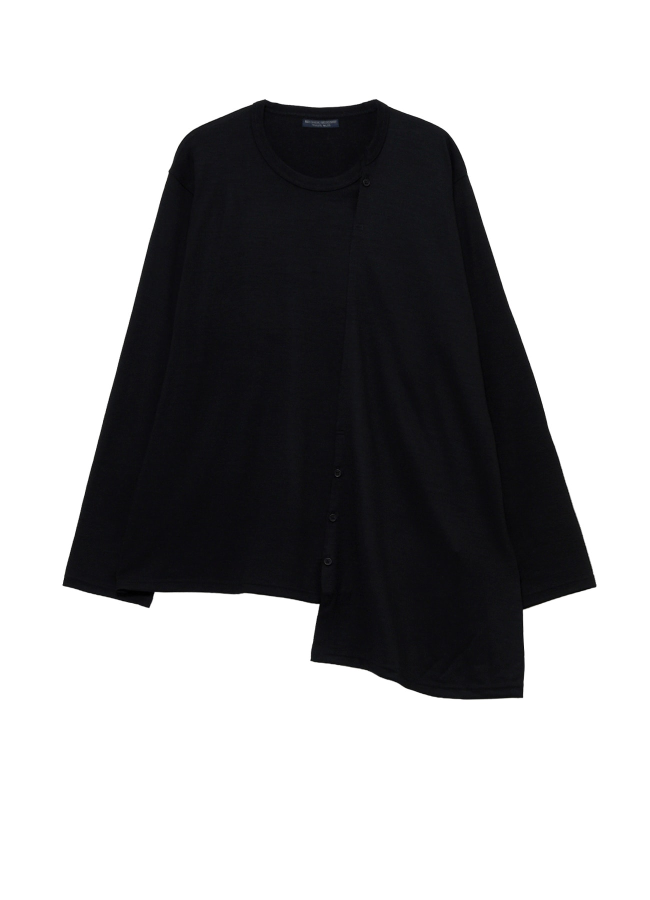 MILLED SINGLE JERSEY RE DIAGONAL PANEL LING SLEEVE