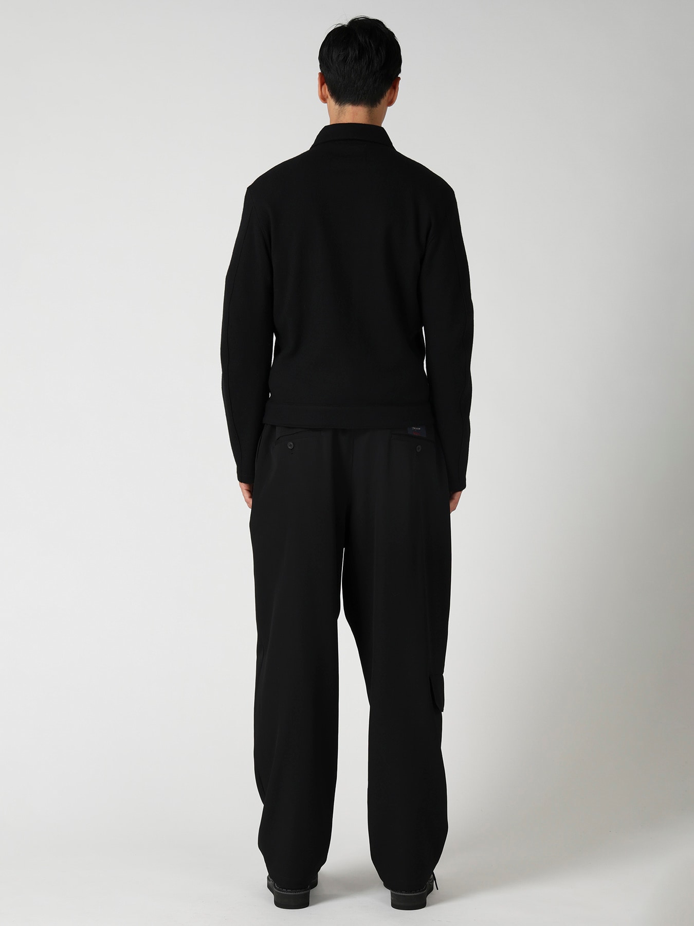 WOOL COMBED YARN SINGLE JERSEY RE ZIP BLOUSON