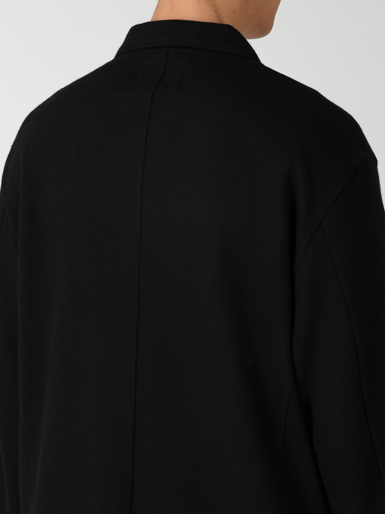 WOOL COMBED YARN SINGLE JERSEY RE SHIRT JACKET