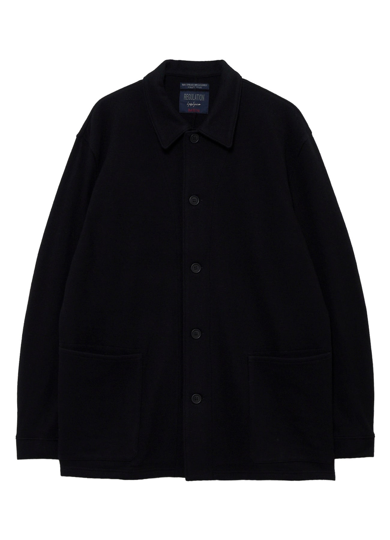 WOOL COMBED YARN SINGLE JERSEY RE SHIRT JACKET
