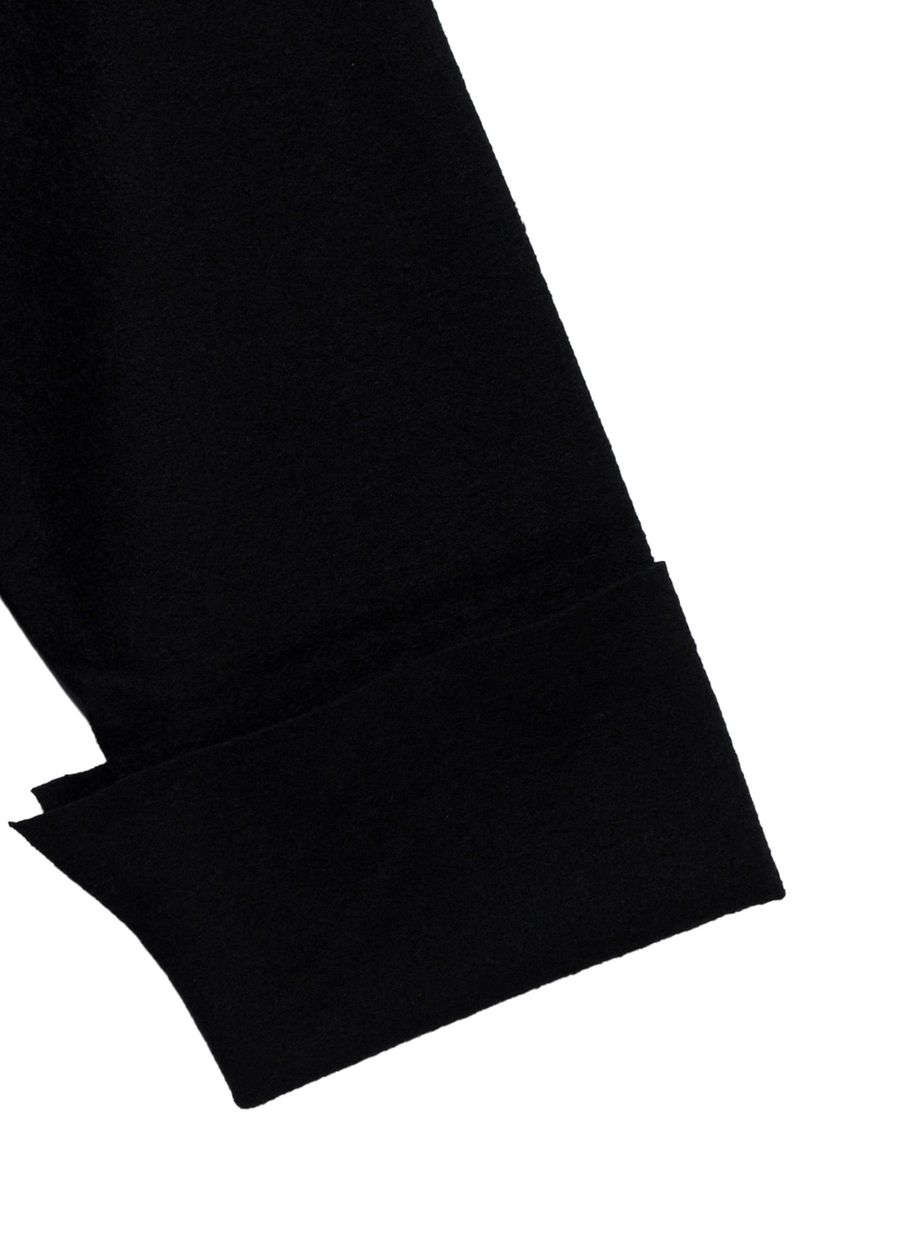 WOOL RING SOFT TAB DESIGN COLLAR COAT