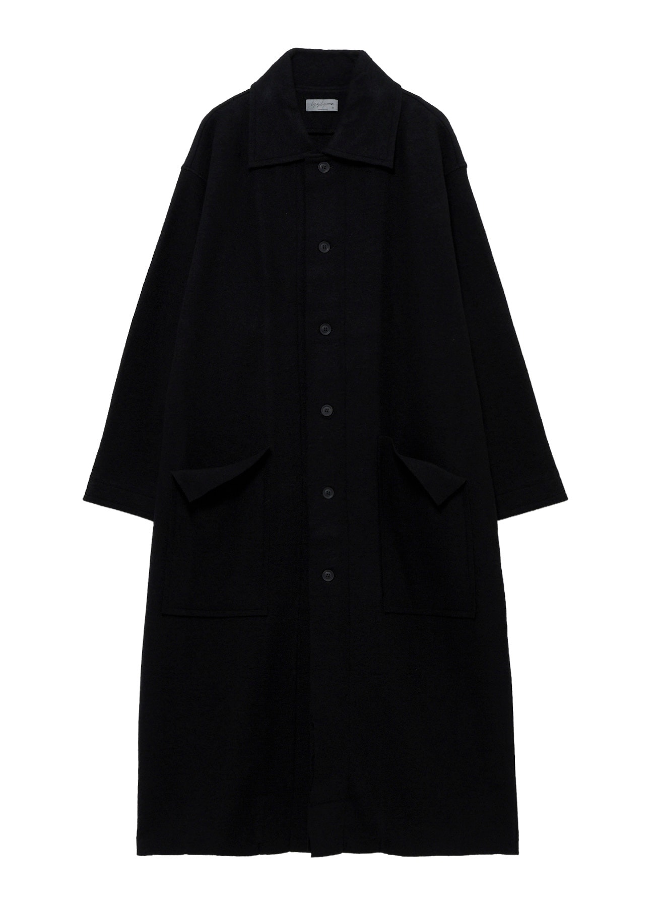 WOOL RING SOFT STAND COLOR COAT