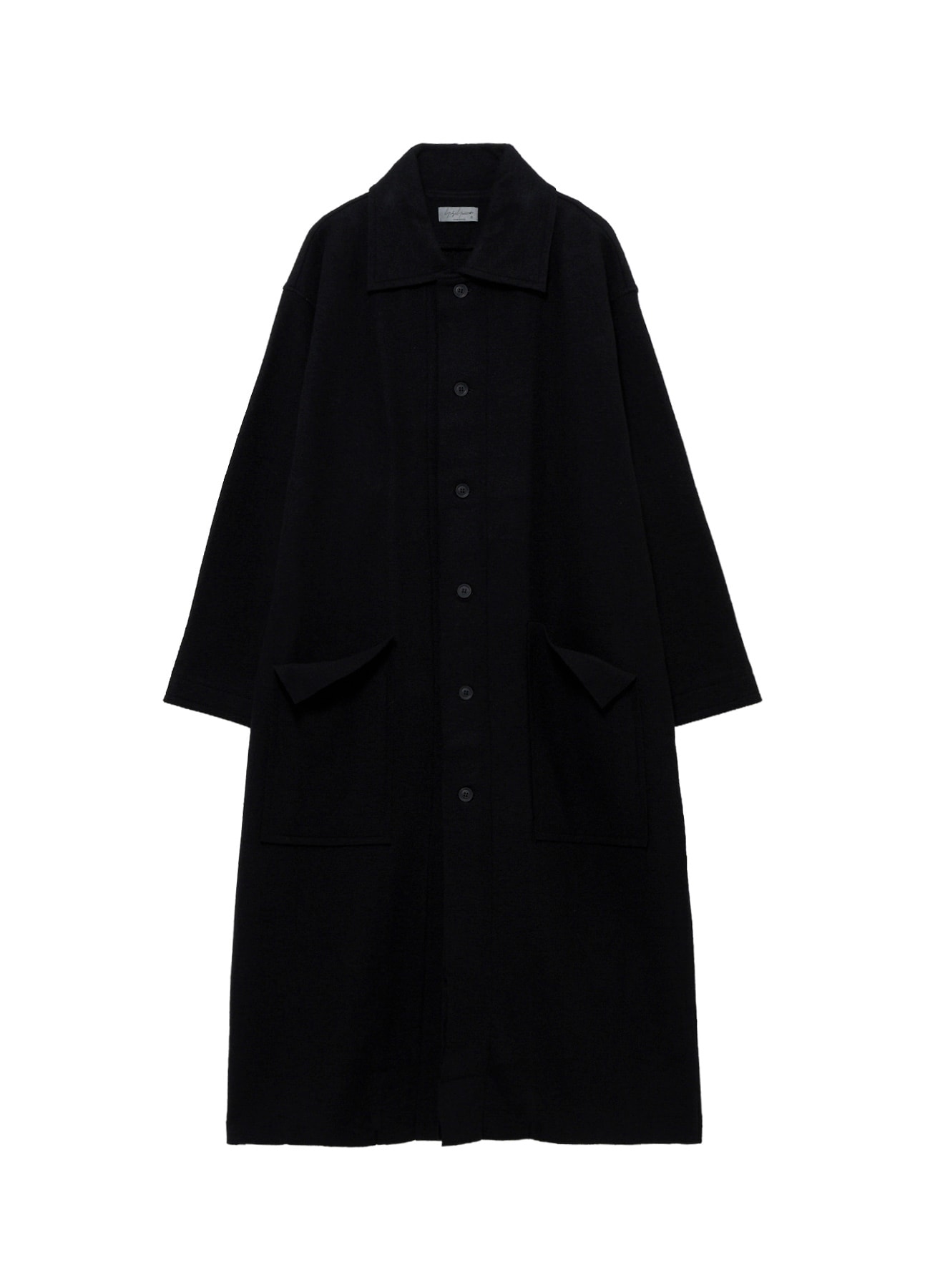 WOOL RING SOFT STAND COLOR COAT