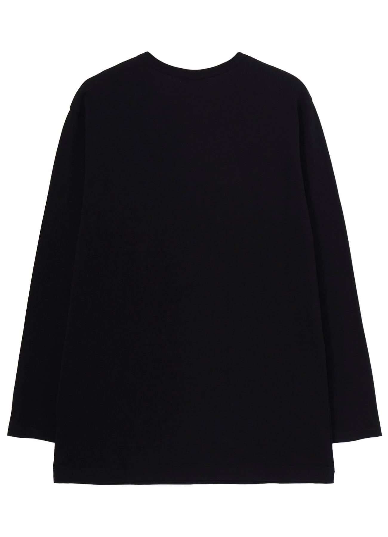 COTTON SINGLE JERSEY ROUND NECK LONG SLV/ PT-A