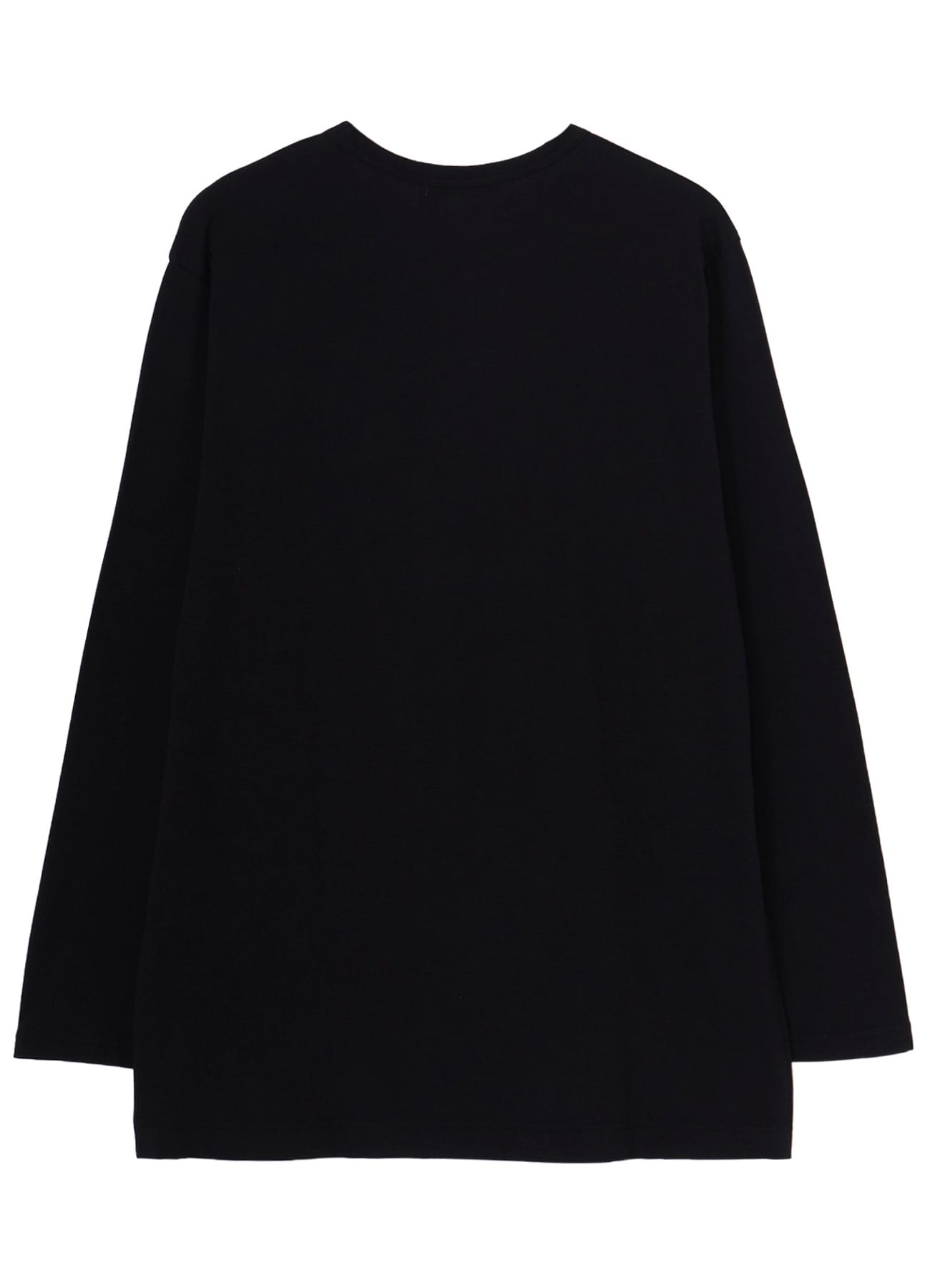 COTTON SINGLE JERSEY ROUND NECK LONG SLV/ PT-B