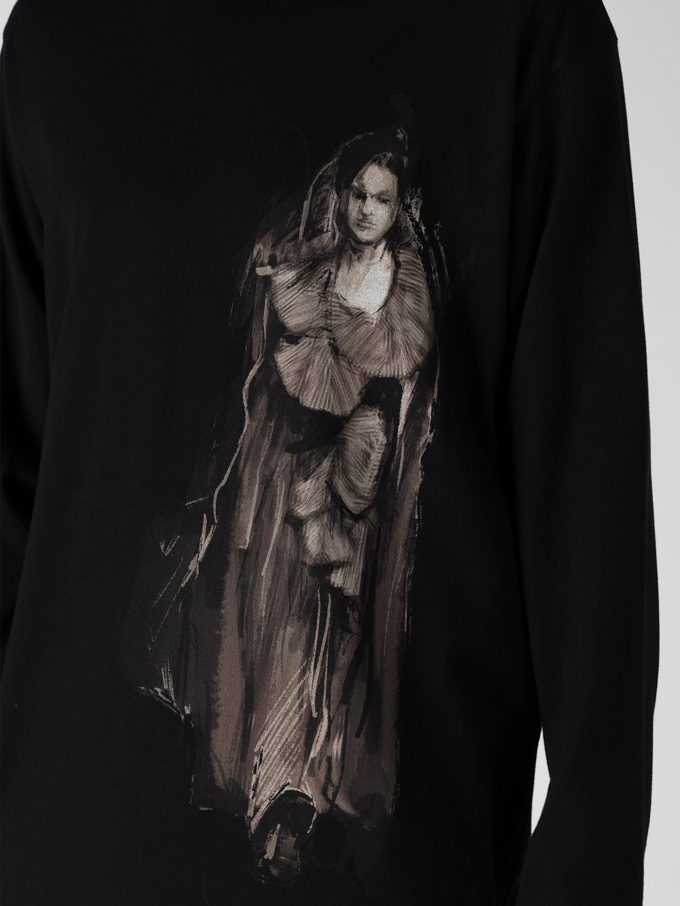 COTTON SINGLE JERSEY TURTLE NECK LONG SLEEVE/ PT