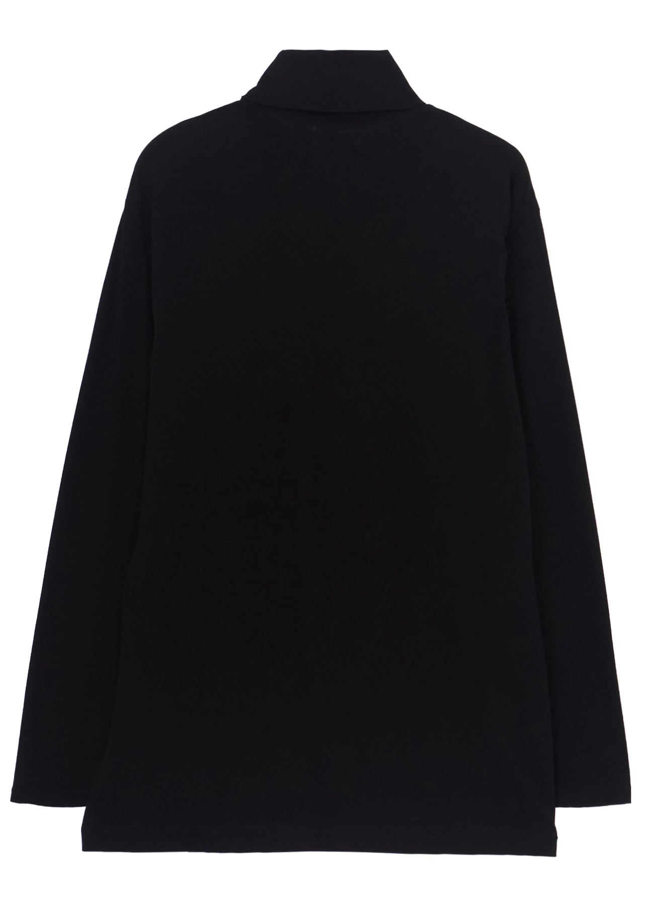 SOFT SINGLE JERSEY TURTLE NECK LONG SLEEVE TEE