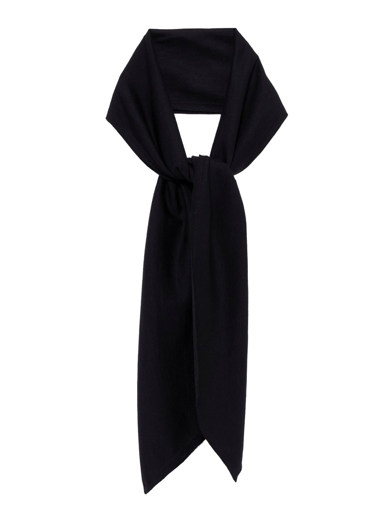 WOOL SINGLE JERSEY SCARF
