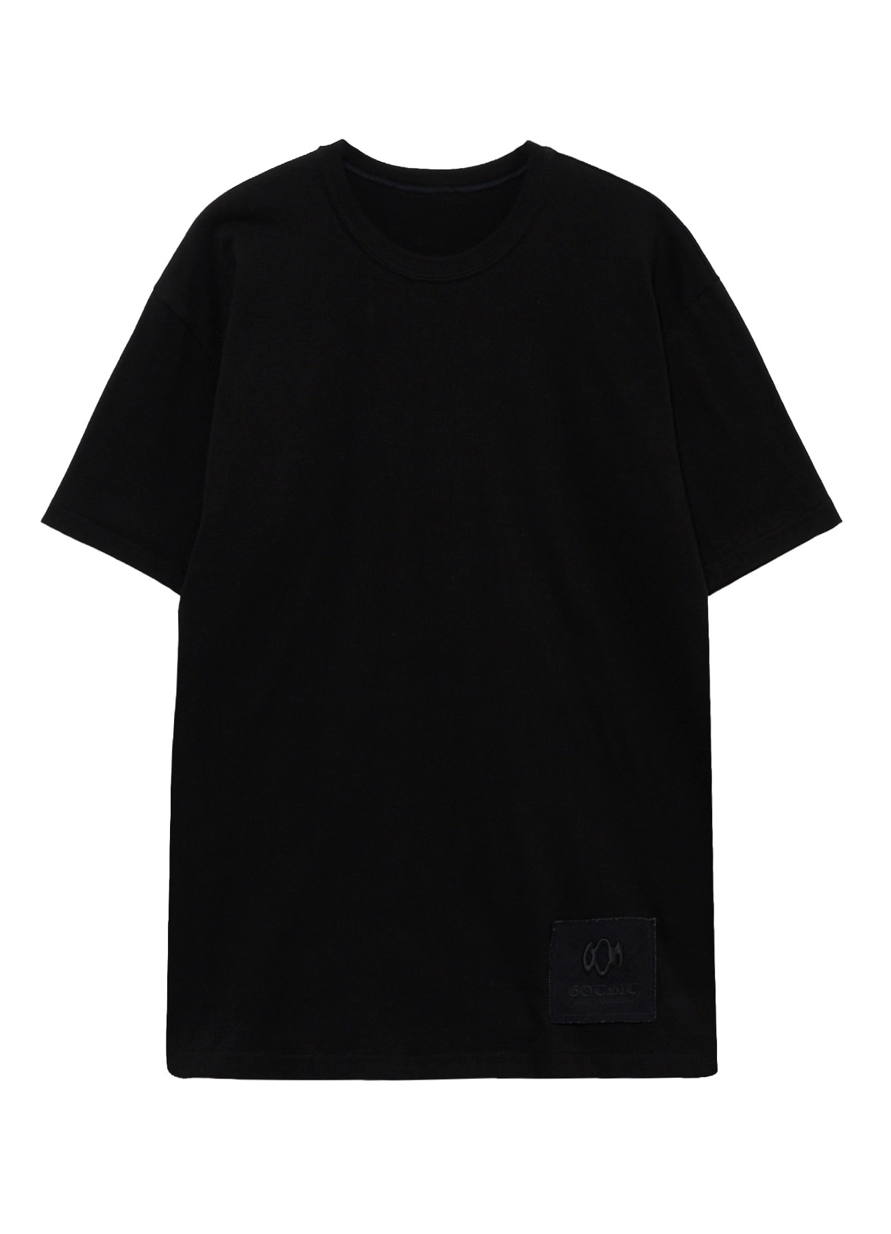 GOTHIC ANTIQUE CROSS PRINTED TEE(FREE SIZE Black): GOTHIC YOHJI