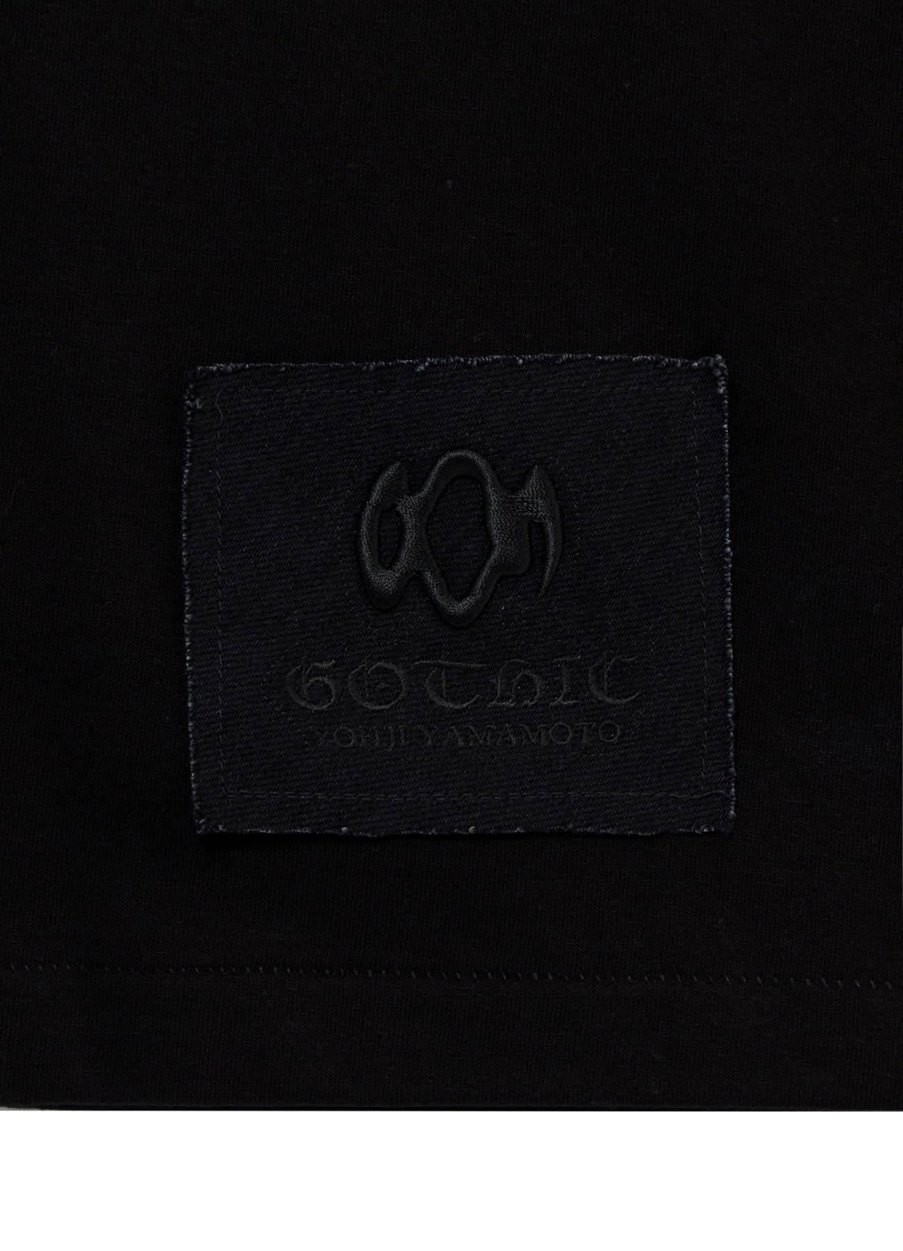 GOTHIC ANTIQUE CROSS PRINTED TEE(FREE SIZE Black): GOTHIC YOHJI