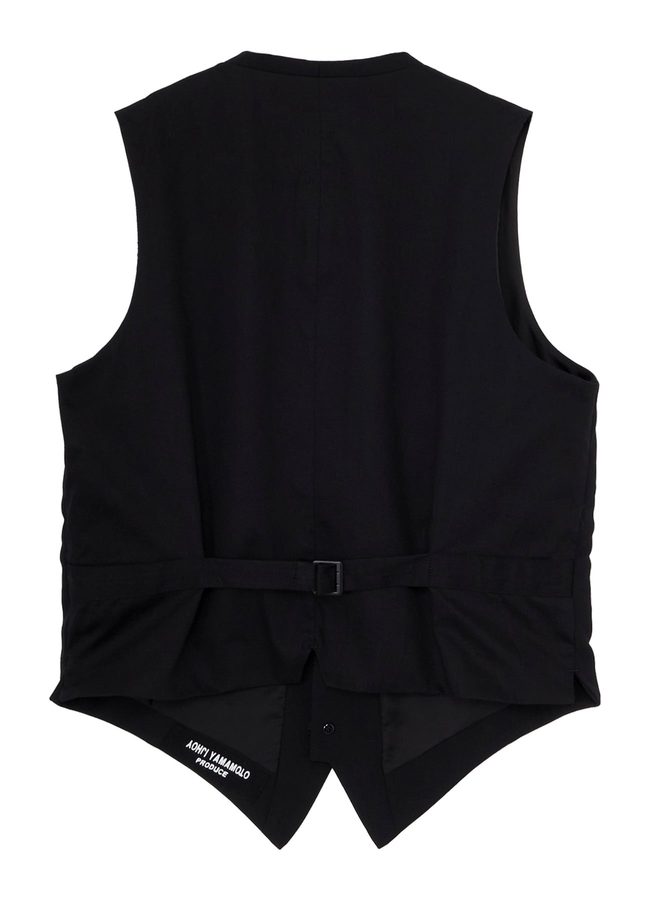 WOOL GABARDINE CHANGE POCKET VEST
