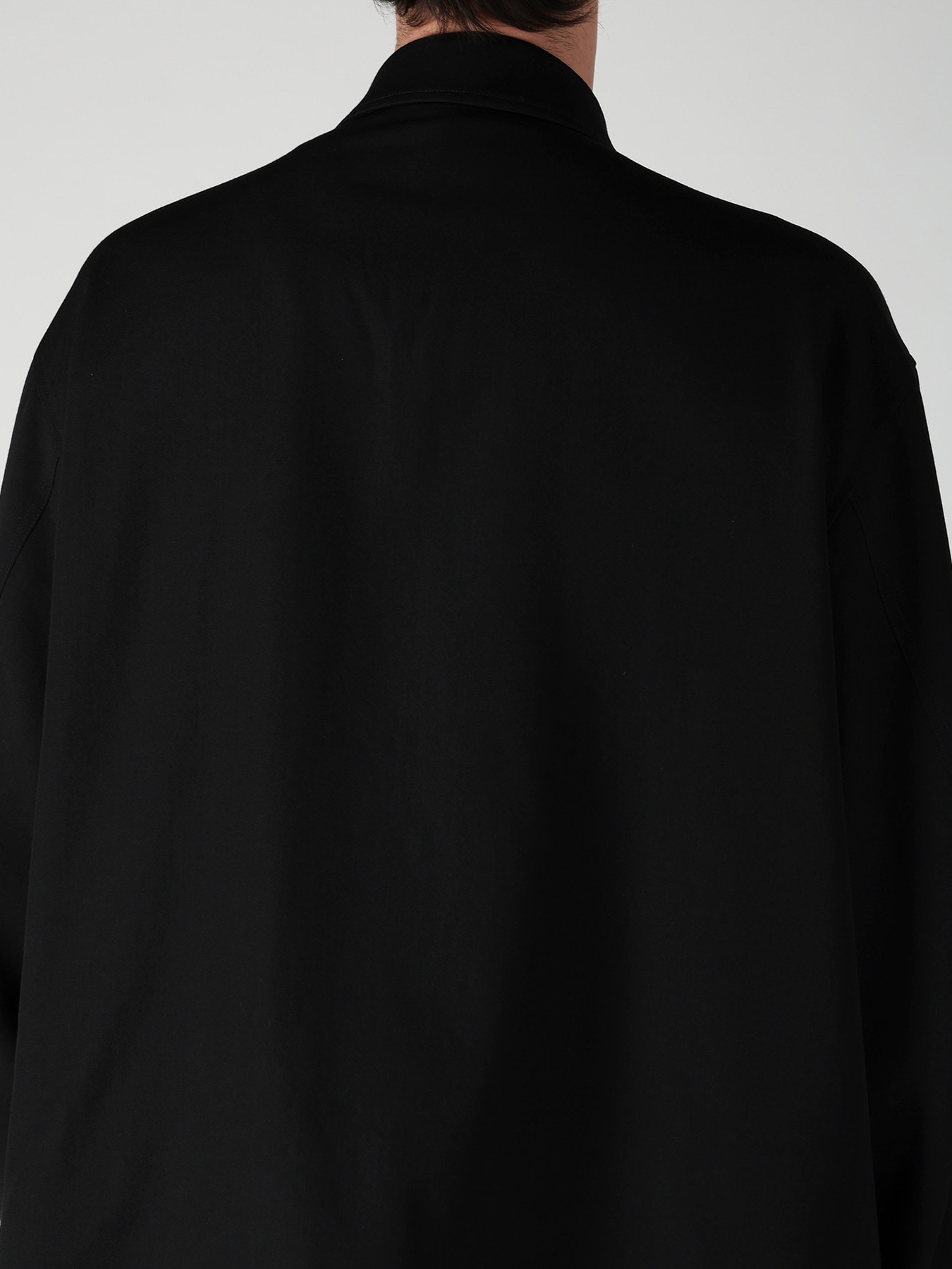 WOOL GABARDINE OUTER POCKET BLOUSON