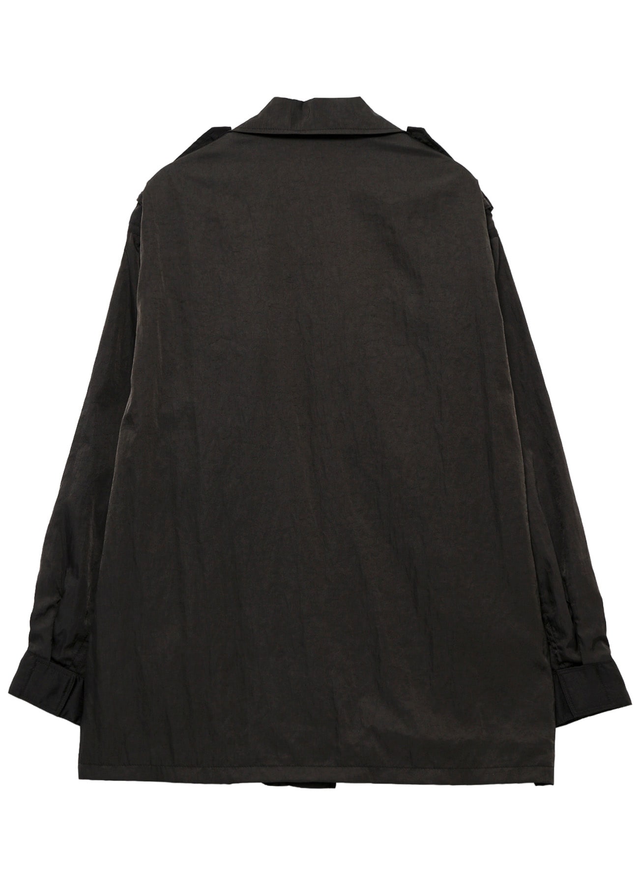 NY TWILL LIQUID DYED FLY FRONT BLOUSON