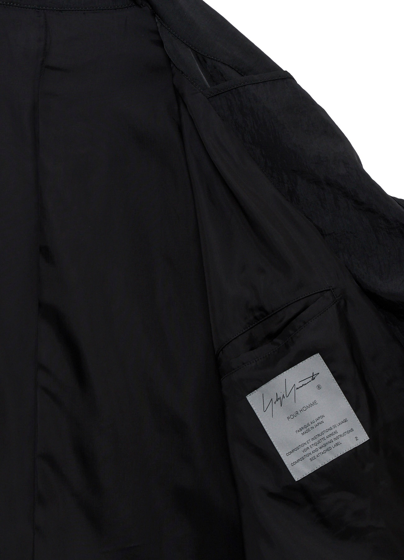 NY TWILL LIQUID DYED FLY FRONT BLOUSON
