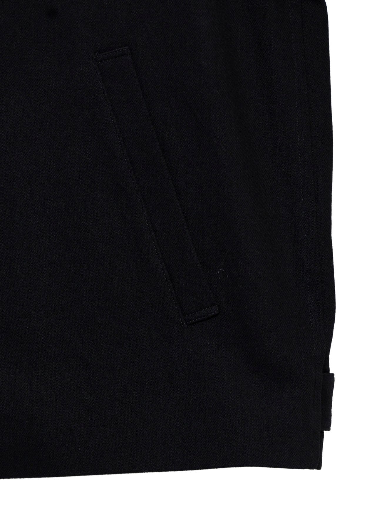 11OZ BLACK DENIM FLAP POCKET BLOUSON(S Black): Yohji Yamamoto POUR