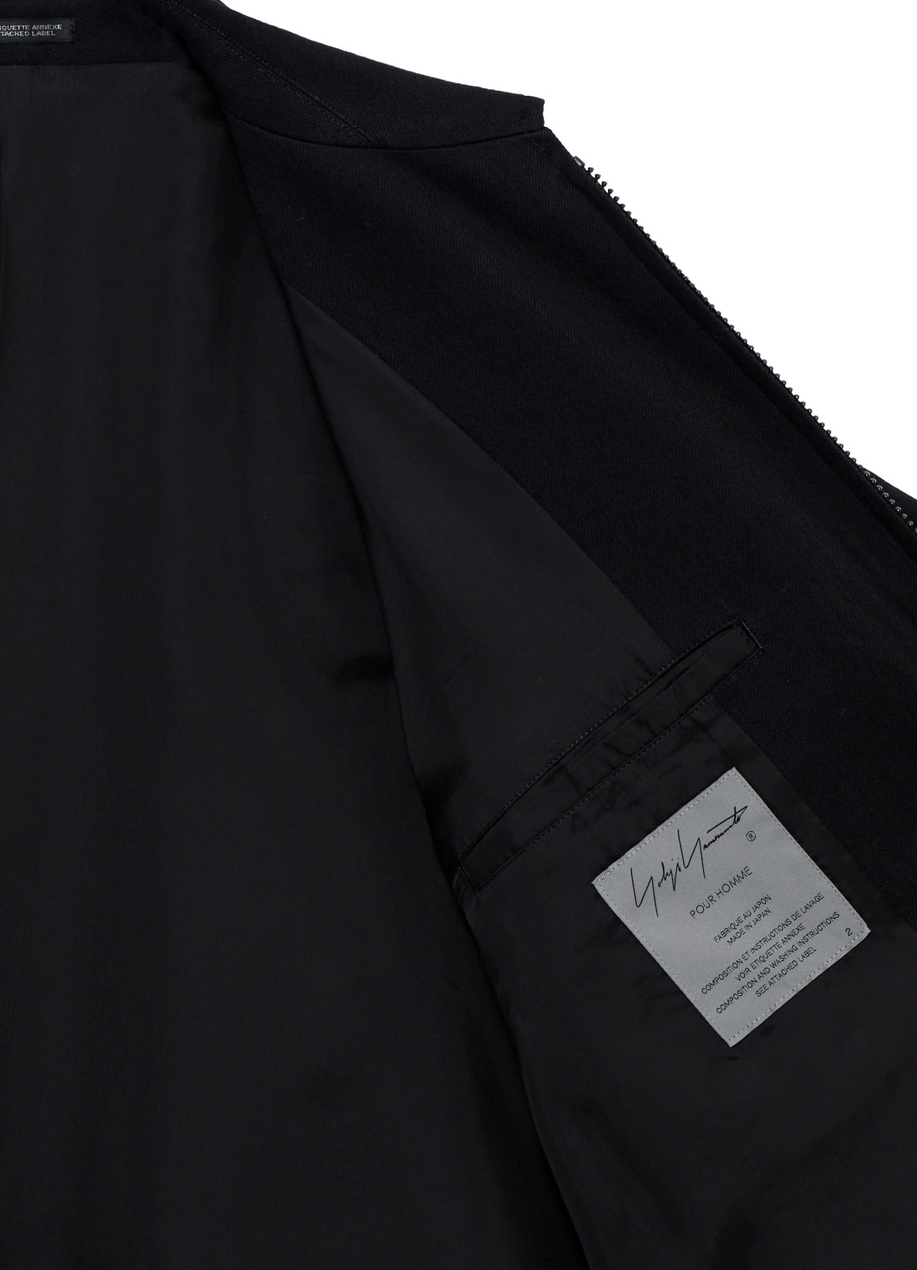 11OZ BLACK DENIM FLAP POCKET BLOUSON