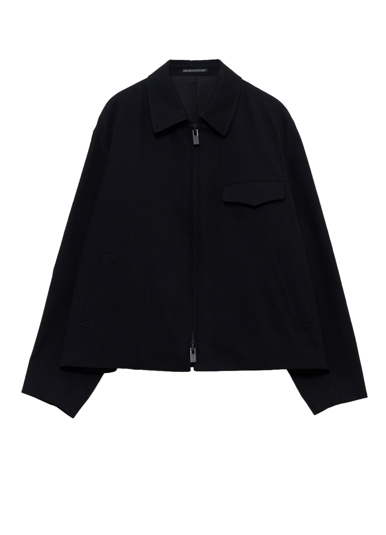 11OZ BLACK DENIM FLAP POCKET BLOUSON