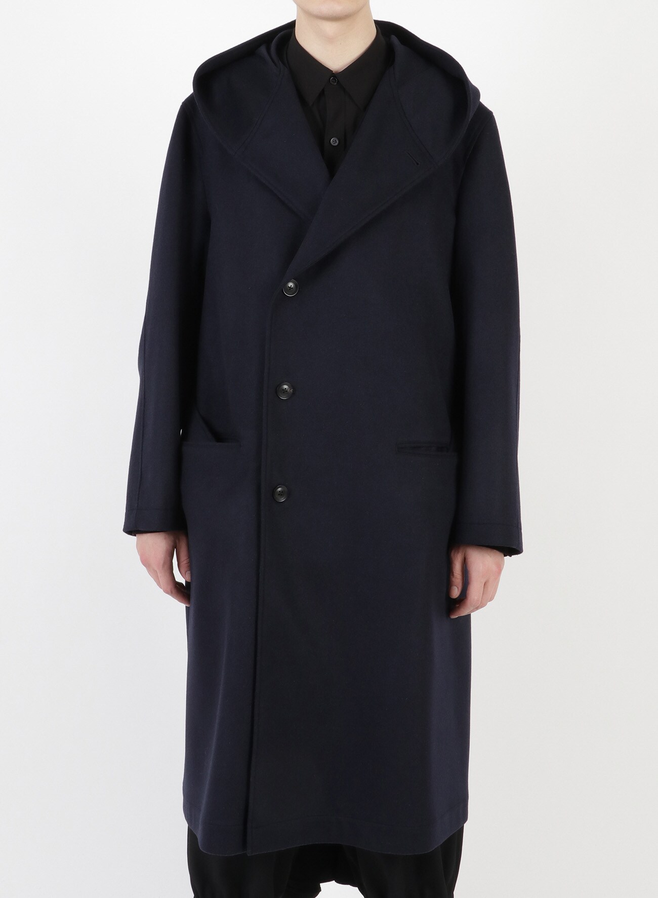 REGULATION Yohji Yamamoto Hooded Coat
