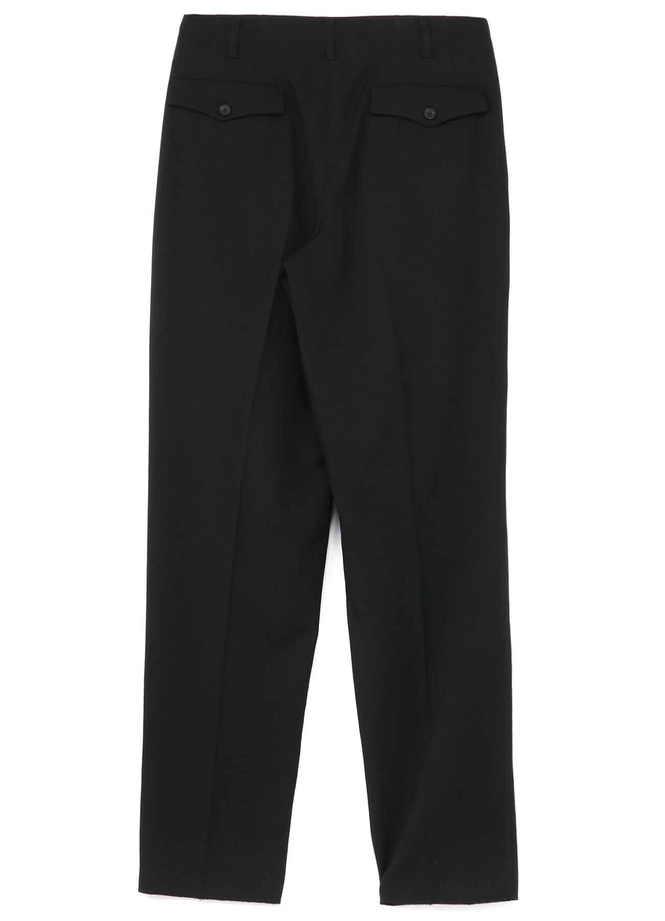 COSTUME D'HOMME SUITS GABARDINE 2 TUCK PANTS(S Black): Yohji