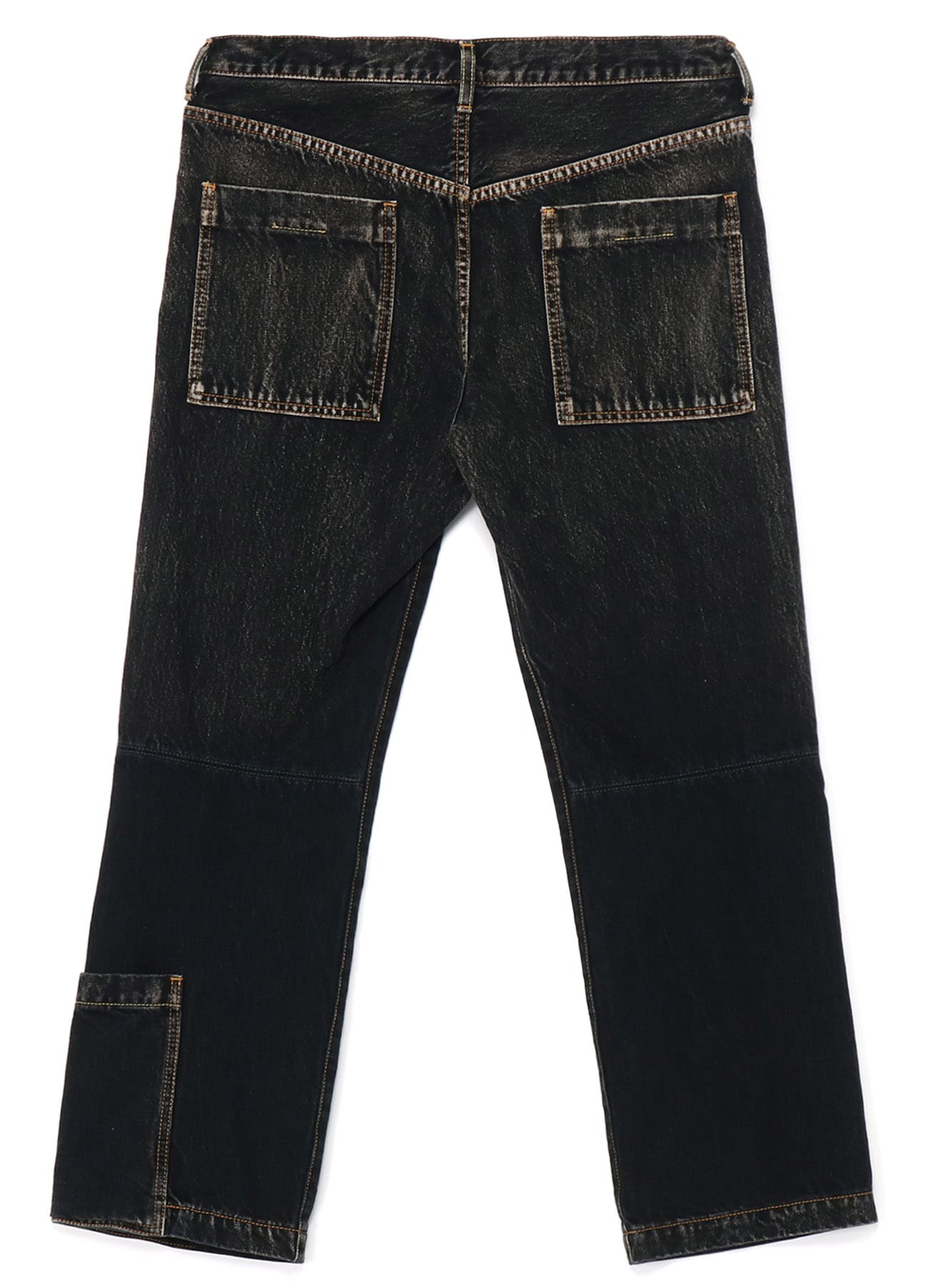 SP.BK DENIM MW I-LEFT HEM OUT PKT G-A(S Black): Vintage 1.2｜THE 