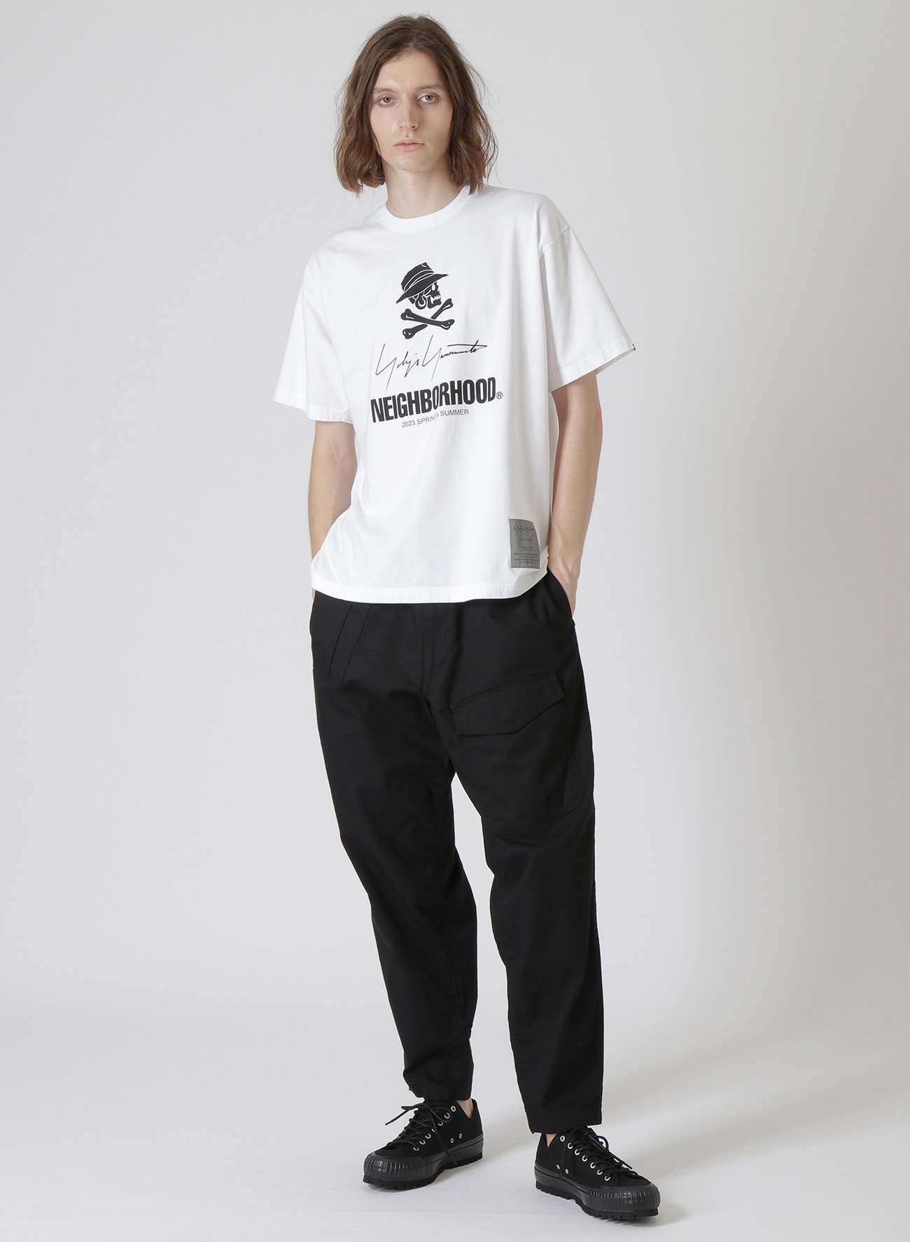 女の子向けプレゼント集結 YN . CREWNECK SS-1 CO ブラックS 新品