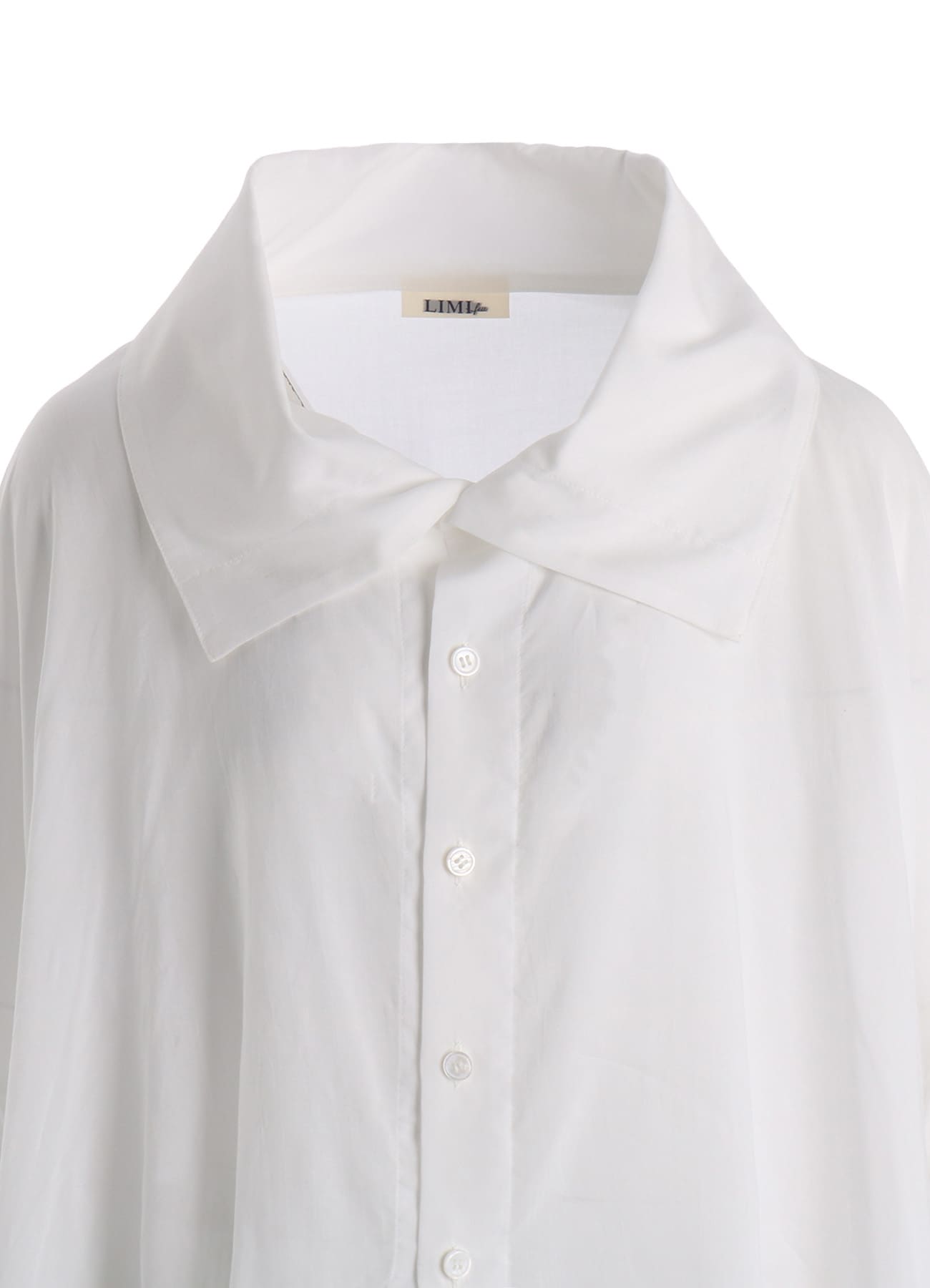 SOFT LAWN ELBOW SLIT SHIRT